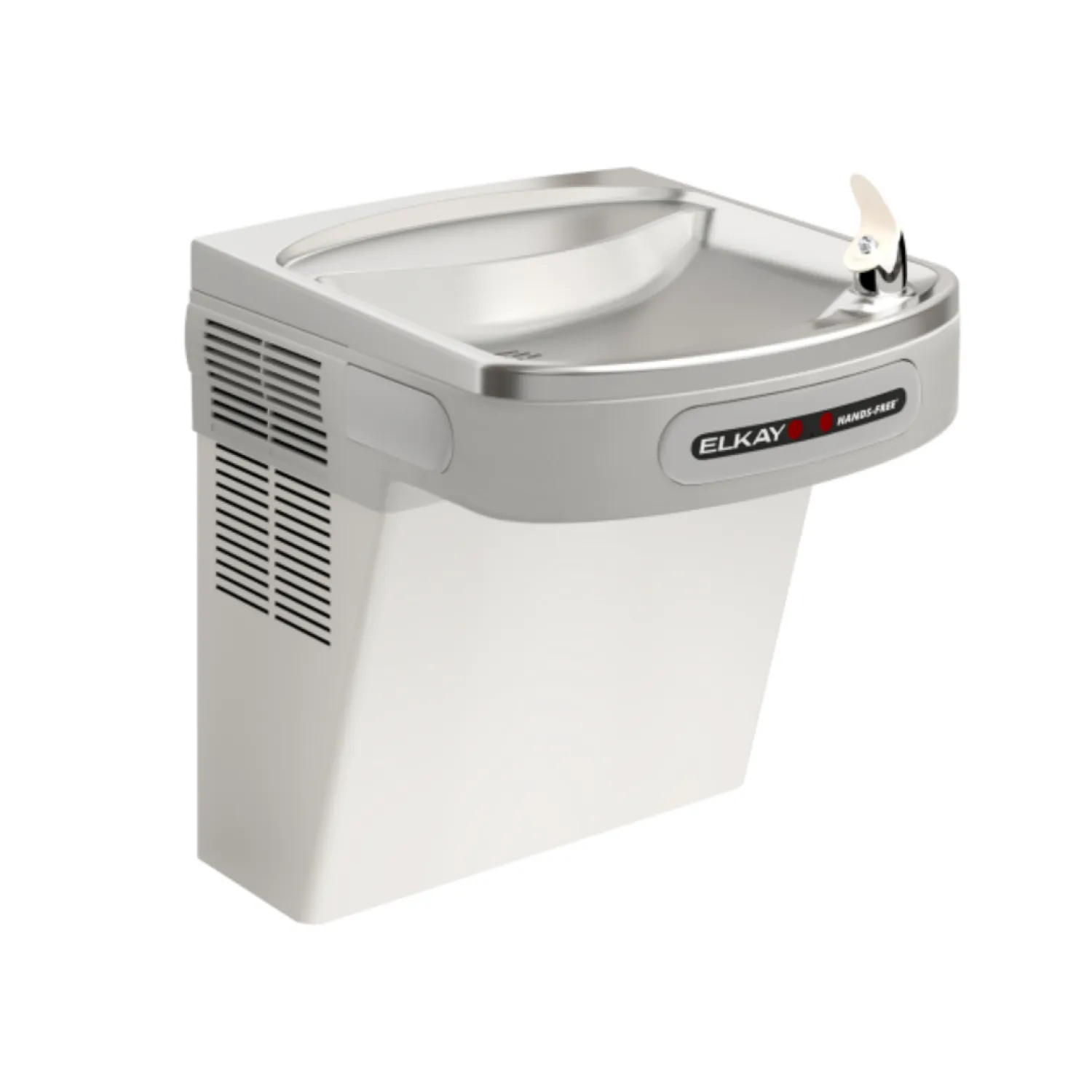 Elkay EZO8S Elkay EZO8S Wall-Mounted Hands-Free Water Cooler - 8 GPH, Non-Filtered, 115v, Stainless