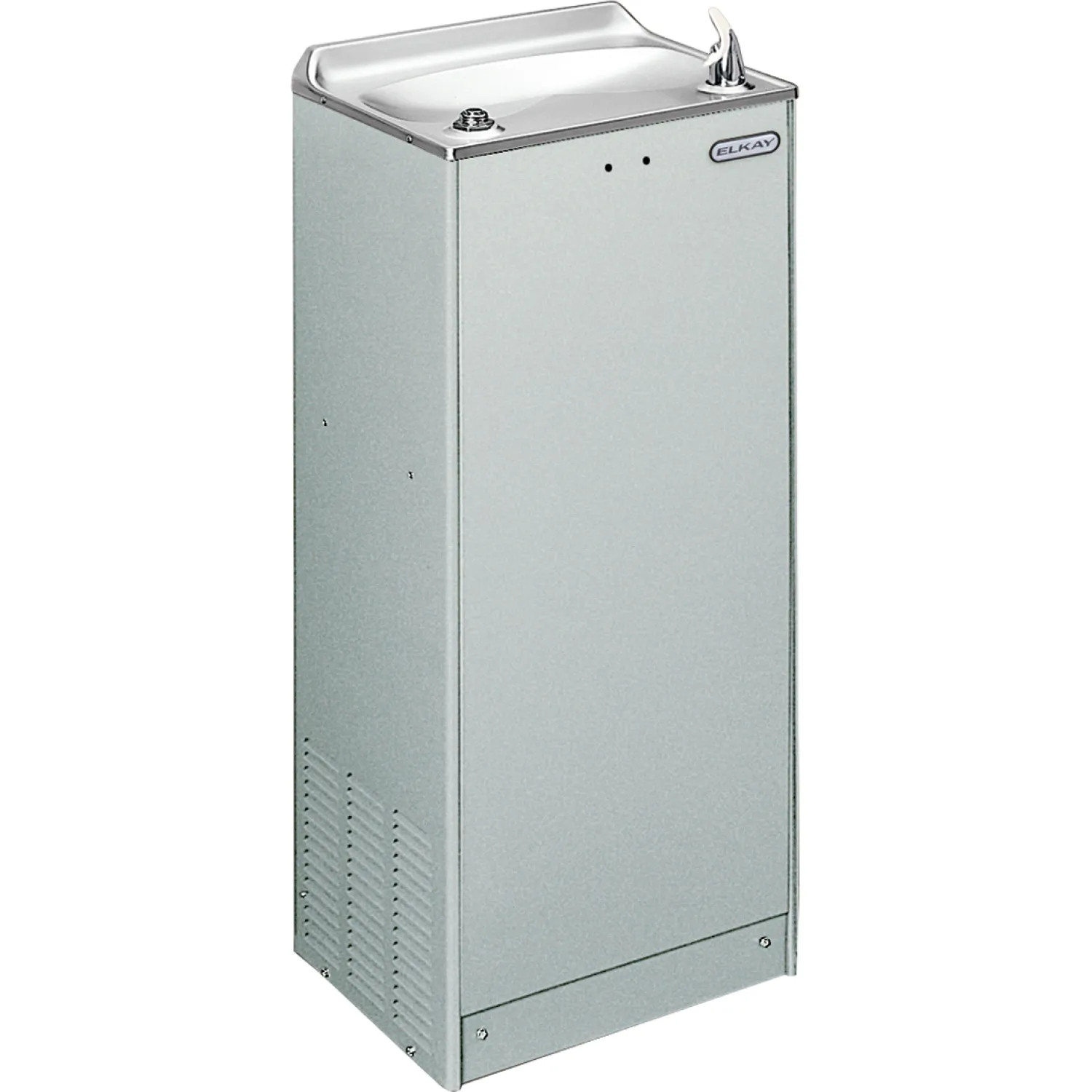 Elkay EFOA8S1Z Elkay EFOA8S1Z Floor-Mount Hands-Free Water Cooler - 8 GPH, Non-Filtered, Stainless