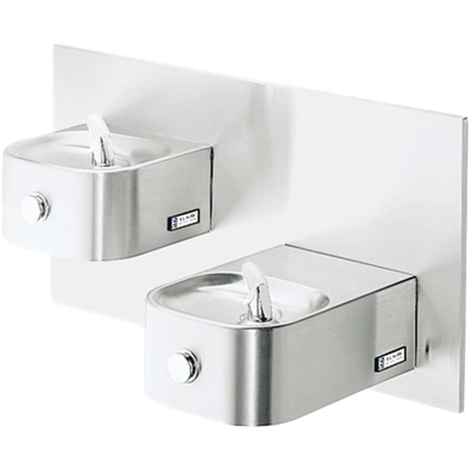 Elkay EDFP217RAC Elkay EDFP217RAC  Soft Sides Two-Level Wall-Mounted Drinking Fountain