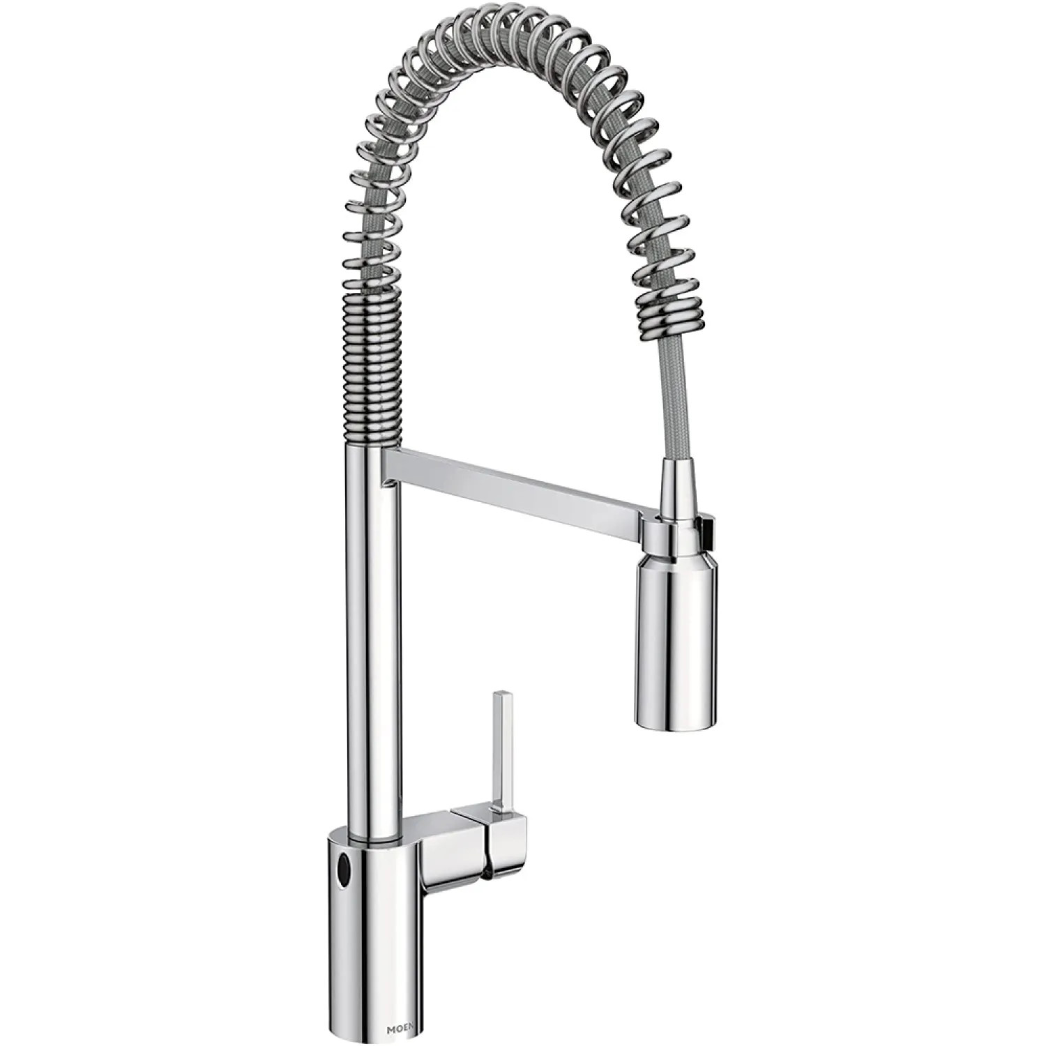 Moen 5923EWC Moen Align Single Handle Pre-Rinse Spring Pull-Down Kitchen Faucet w/ MotionSense Wave, Chrome - 5923EWC