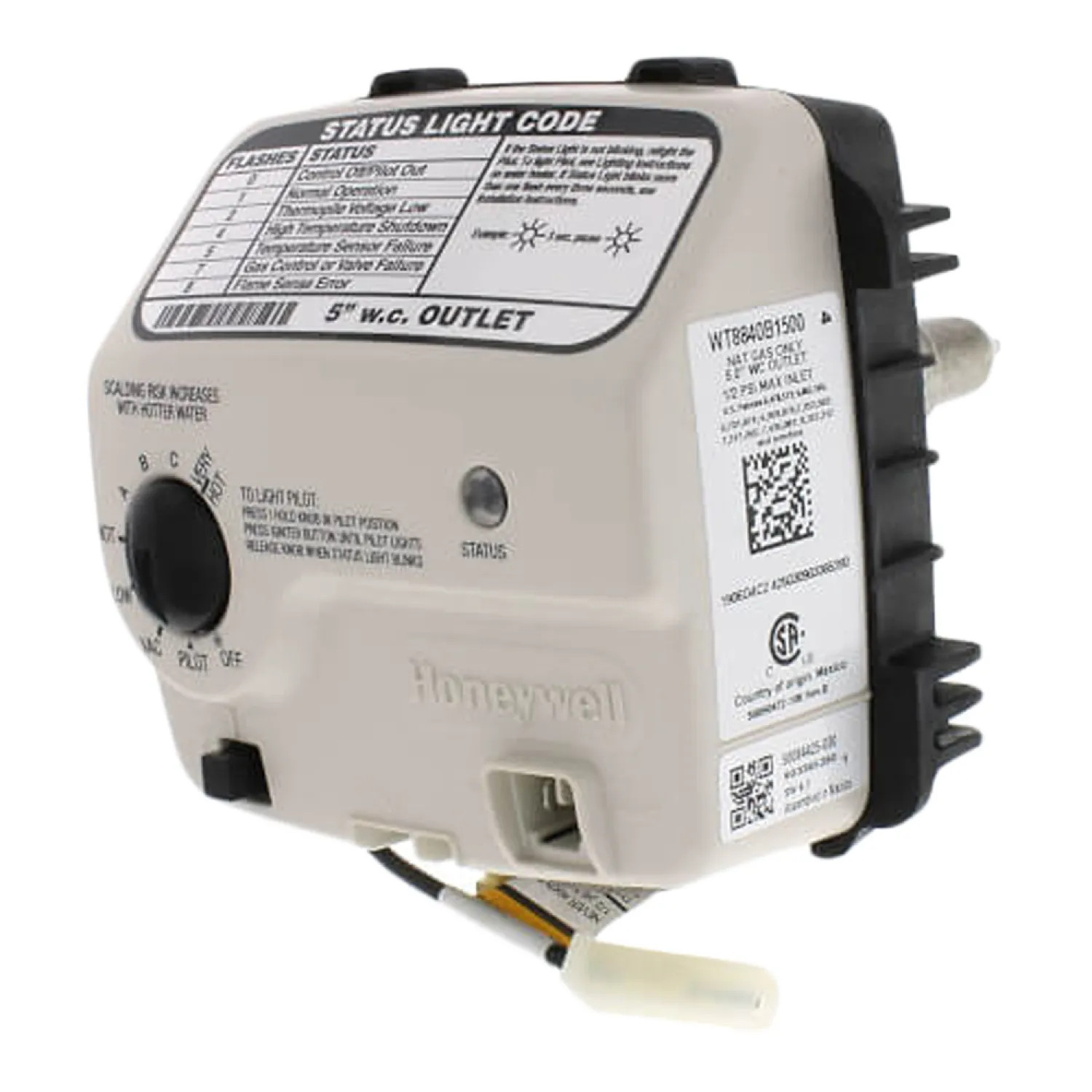 Honeywell WT8840B1500 Honeywell WT8840B1500 Trade Water Heater Control