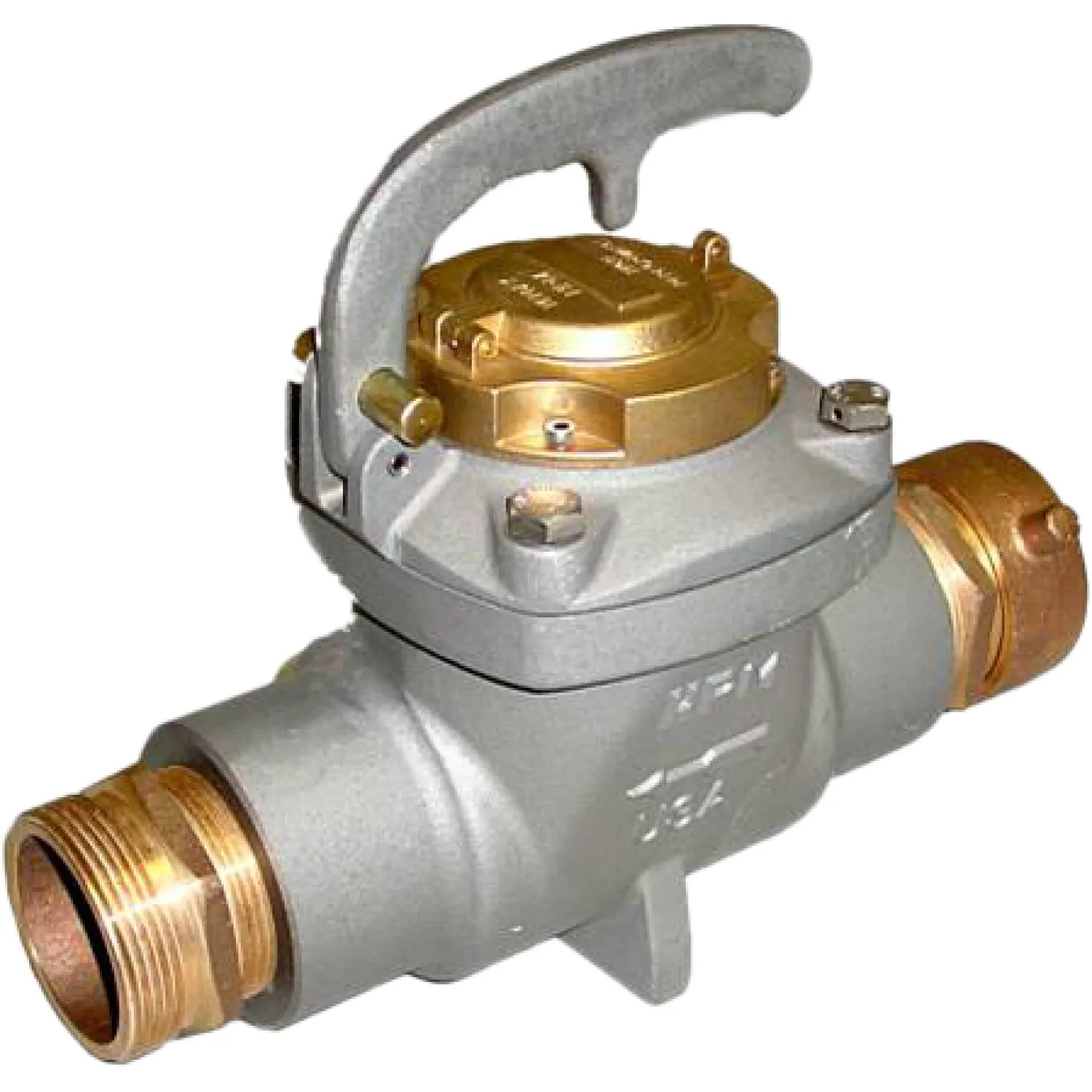 Performance Meter  Performance Meter FHP25-B 500 GPM Hydrant Water Meter - Single Handle, Barrel Lock 