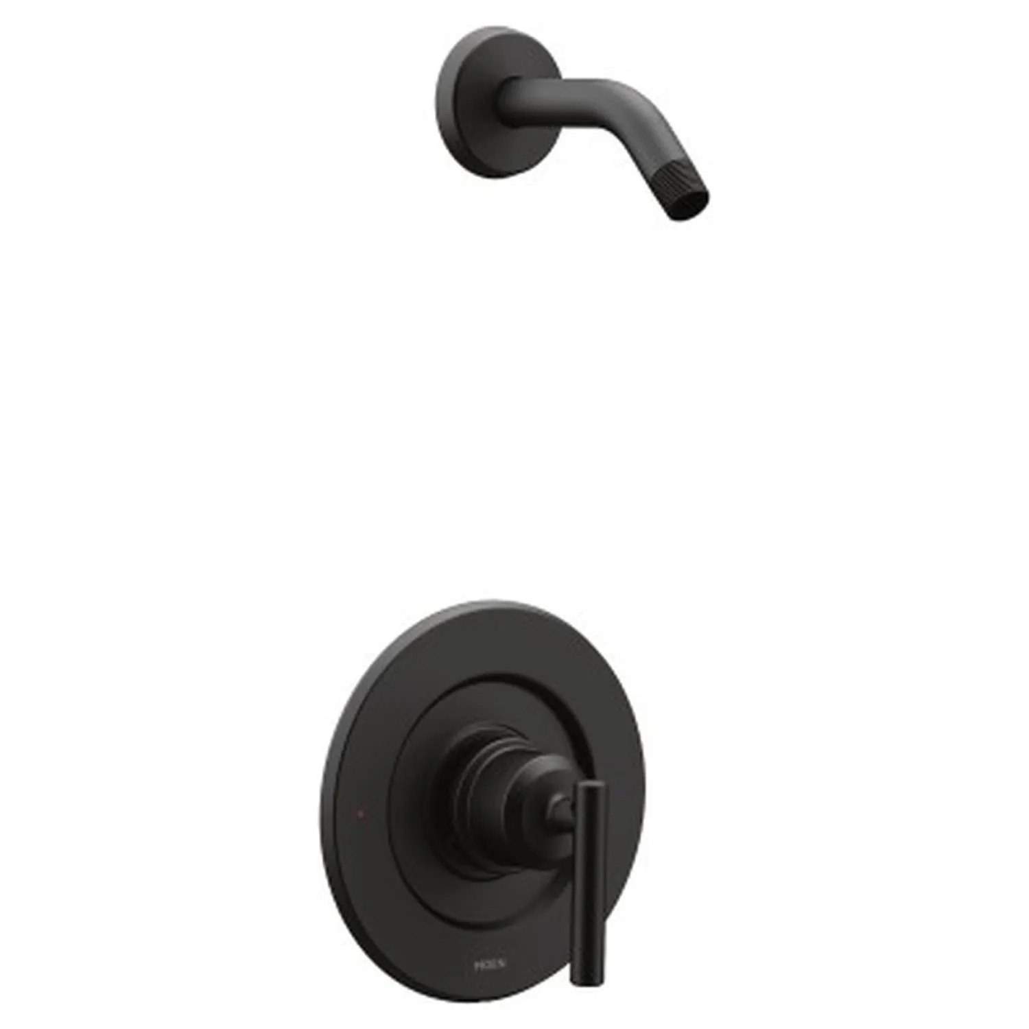 Moen T2902NHBL Moen Gibson Shower only Trim, Posi-Temp - Matte Black (T2902NHBL)