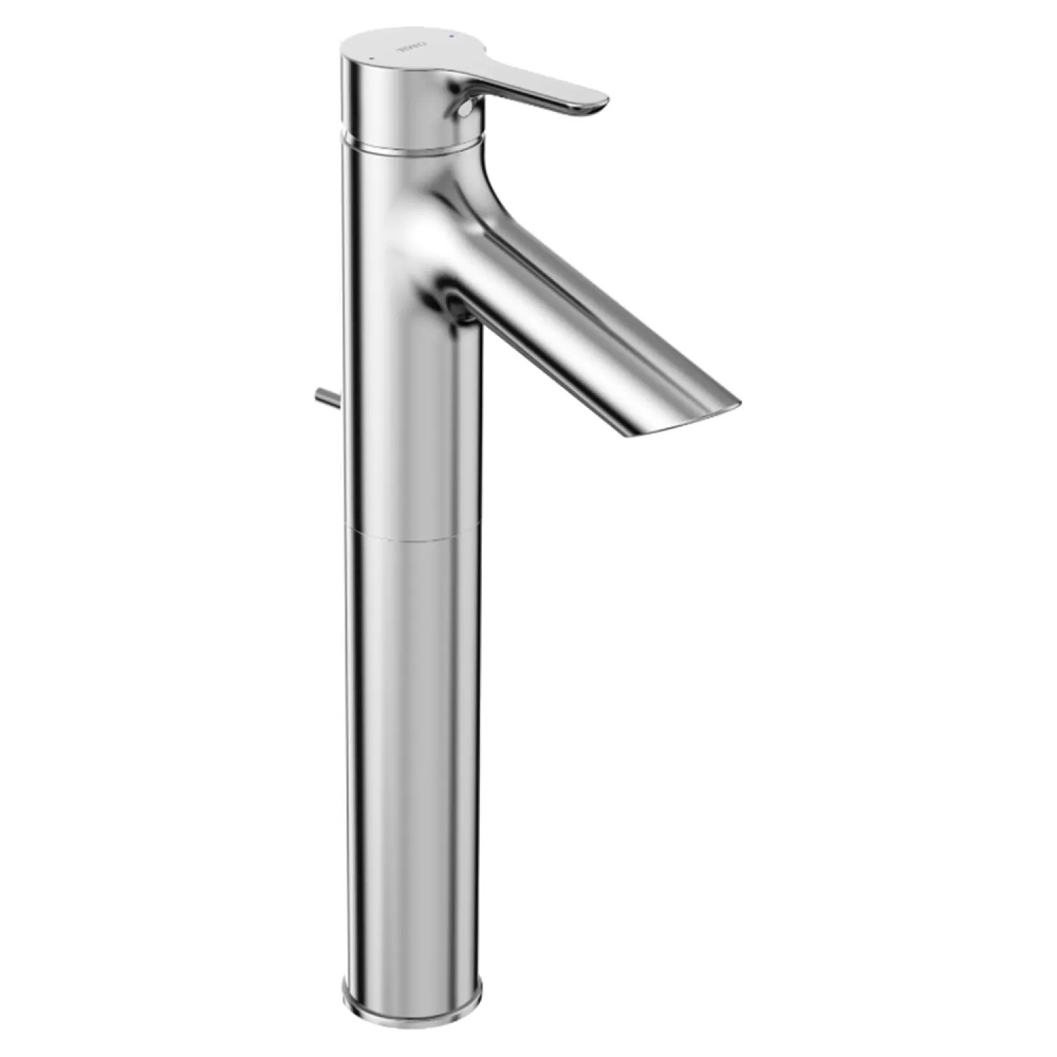 Toto TLS01307U#CP TOTO LB 1.2 GPM Single Handle Vessel Bathroom Sink Faucet with COMFORT GLIDE Technology, WaterSense Certified, Lever Handle, Polished Chrome - TLS01307U#CP