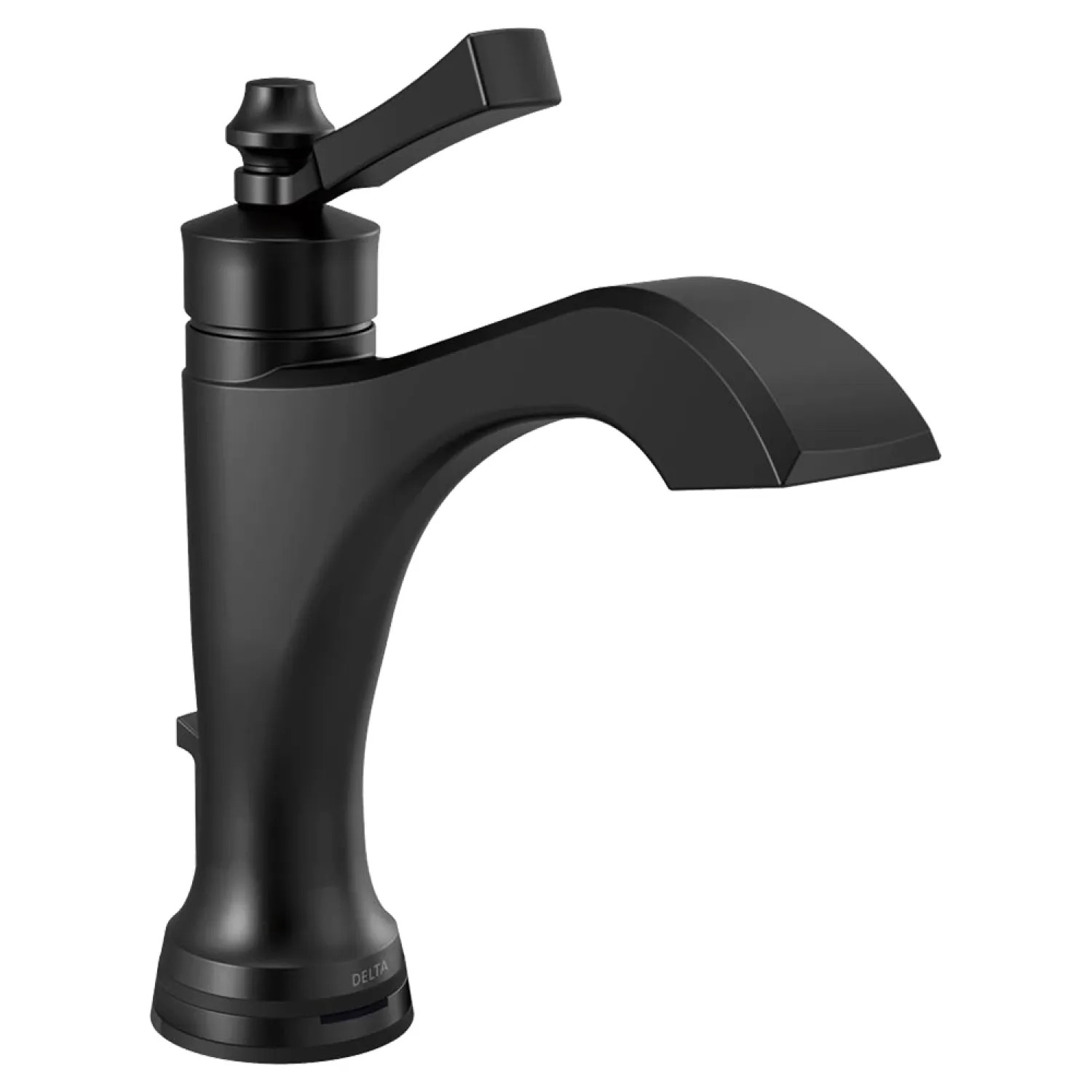 Delta 556T-BL-DST Delta Dorval Touchless Bathroom Faucet w/ Metal Pop-Up, Touch2O, TempSense, 1.2 GPM, Matte Black - 556T-BL-DST