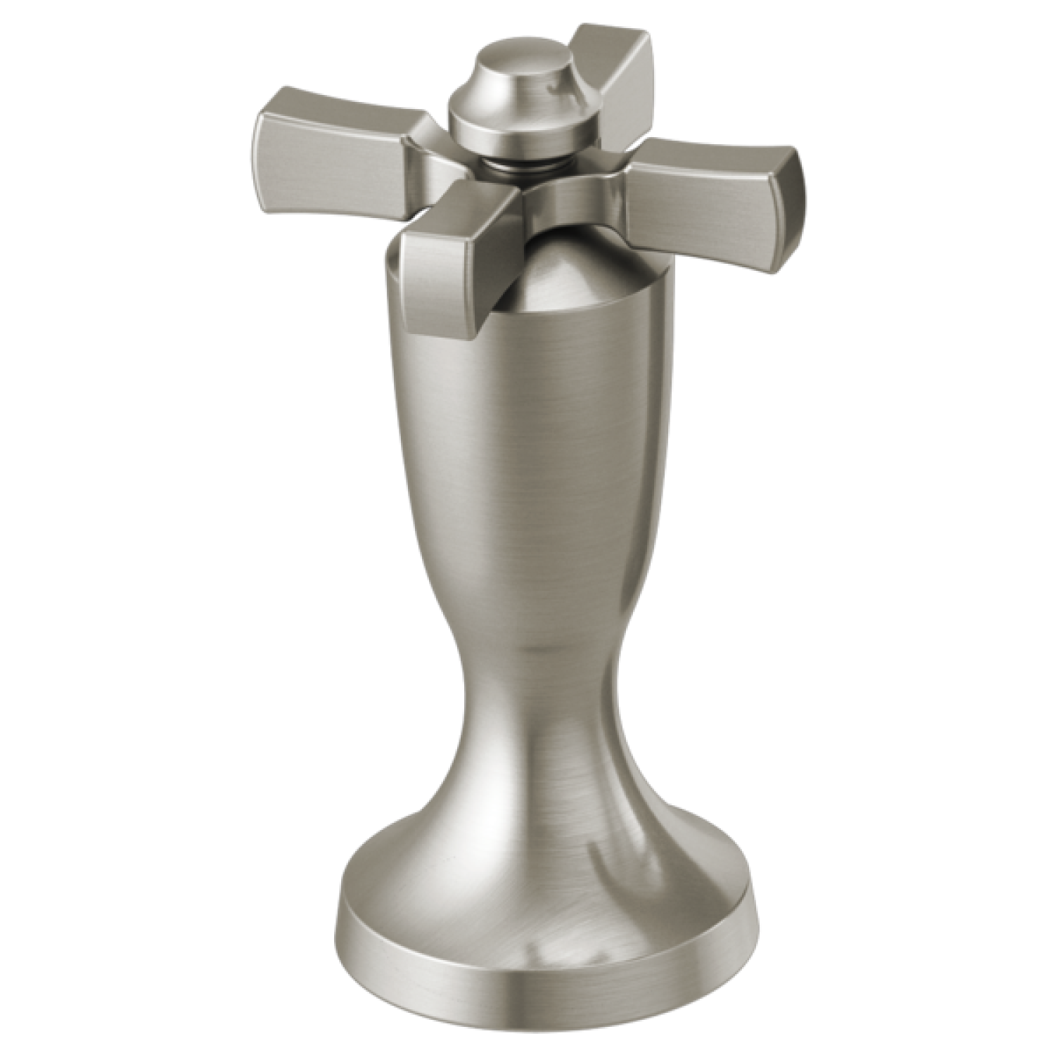 Delta H570SS Delta H570-SS Dorval Cross Handle Kit for Roman Tub and WM Tub Filler, Brilliance Stainless