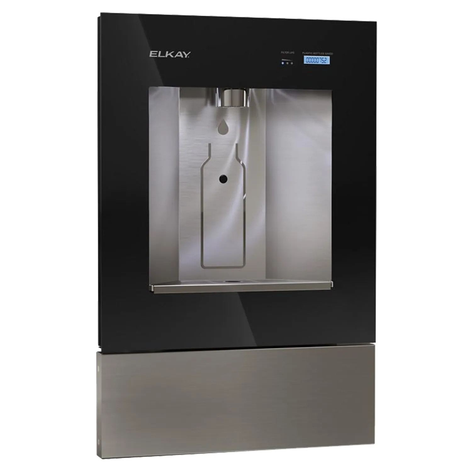 Elkay LBWD00BKC Elkay ezH2O Liv Built-in Filtered Water Dispenser, Non-refrigerated, Midnight - LBWD00BKC