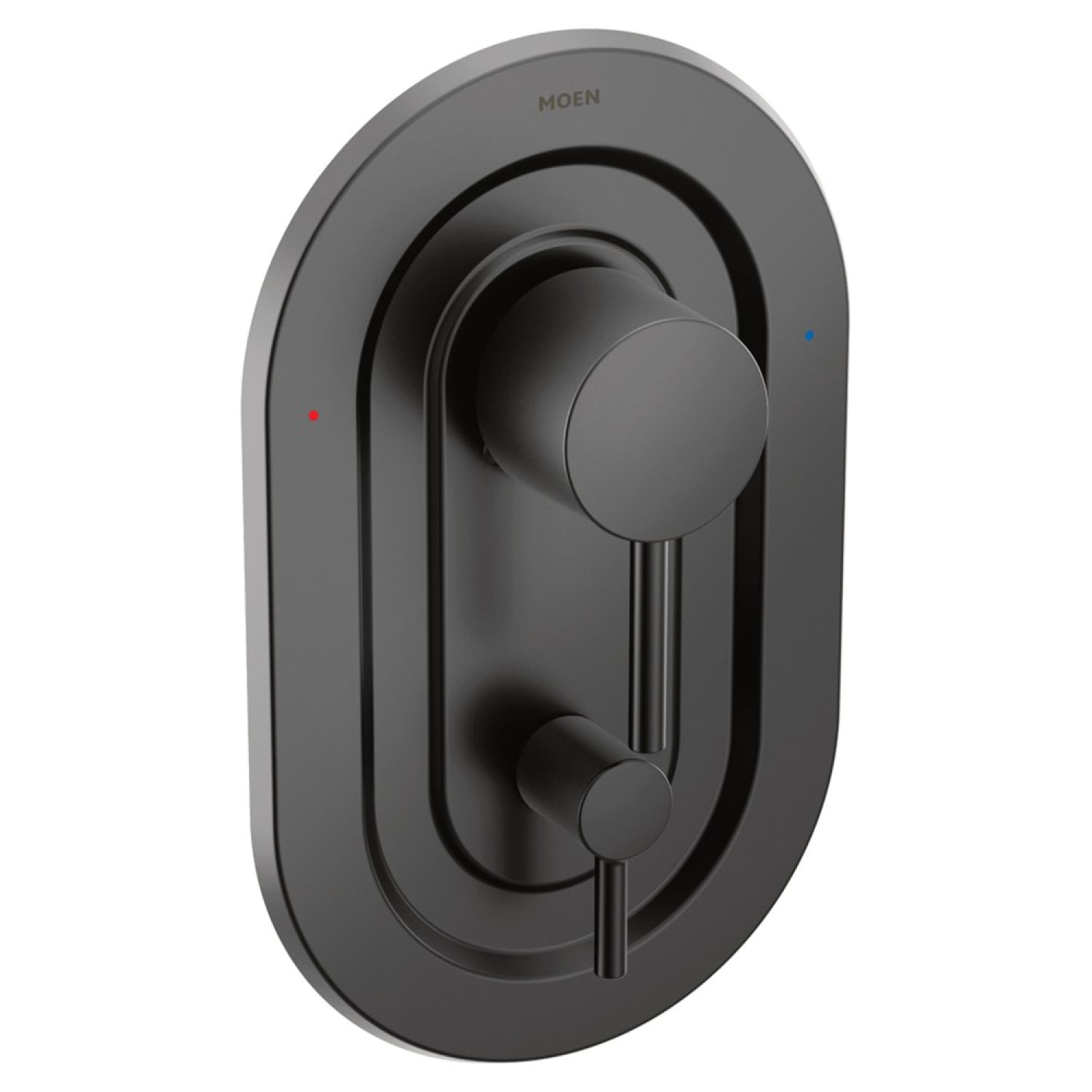 Moen T2190BL Moen Align Posi-Temp Valve Trim w/ 3-Function Diverter, Lever Handles, Matte Black - T2190BL