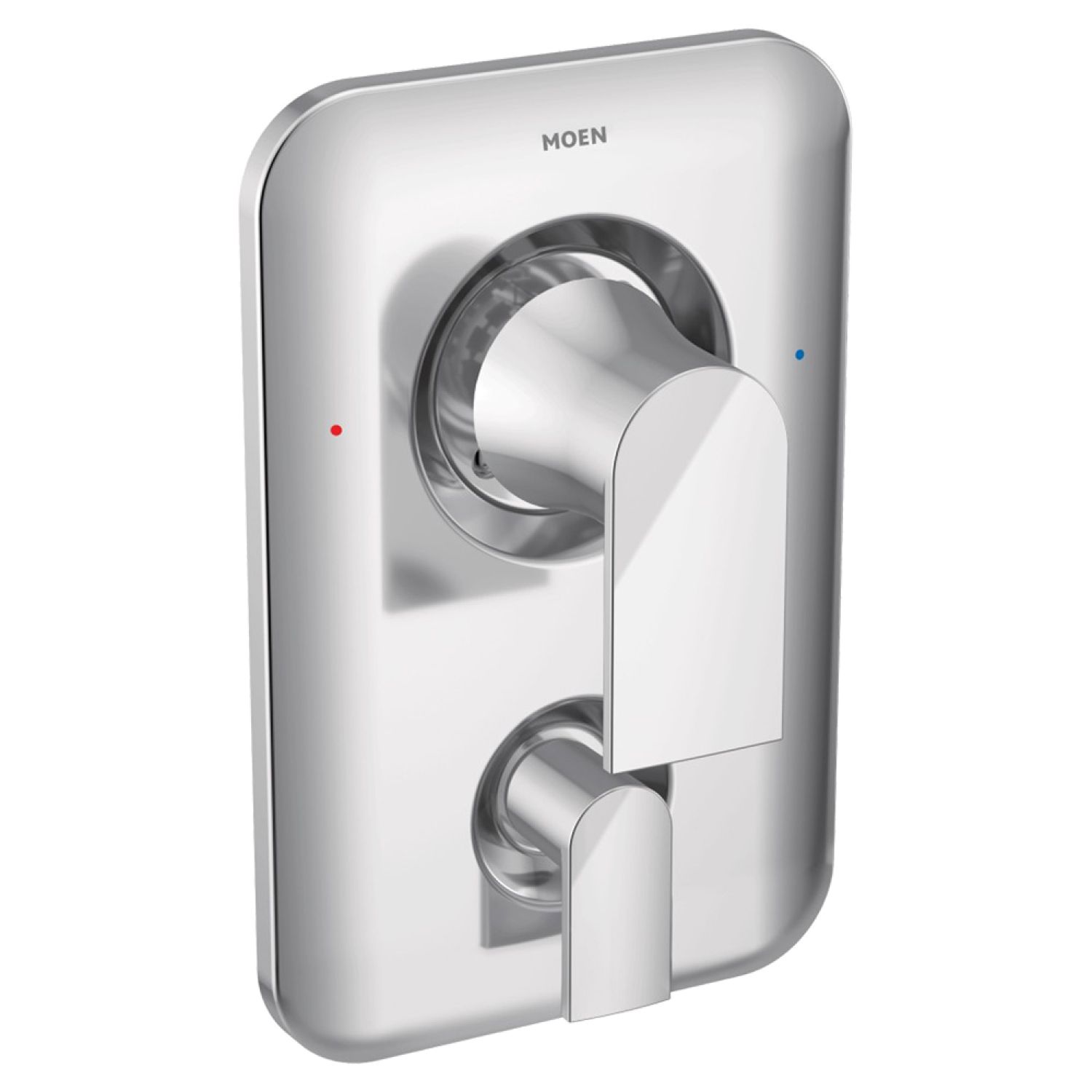 Moen T2470 Moen Genta LX Posi-Temp Valve Trim w/ Diverter, Lever Handles, Polished Chrome - T2470