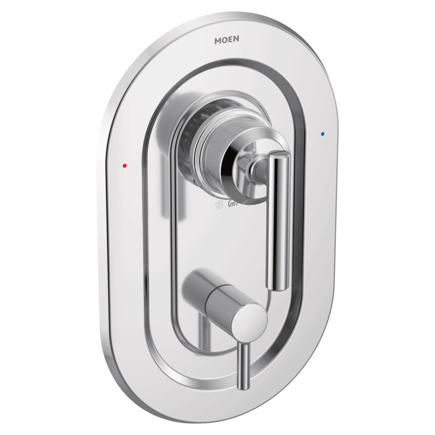 Moen T2900 Moen Gibson Posi-Temp Valve Trim w/ 3-Function Diverter, Lever Handles, Polished Chrome - T2900