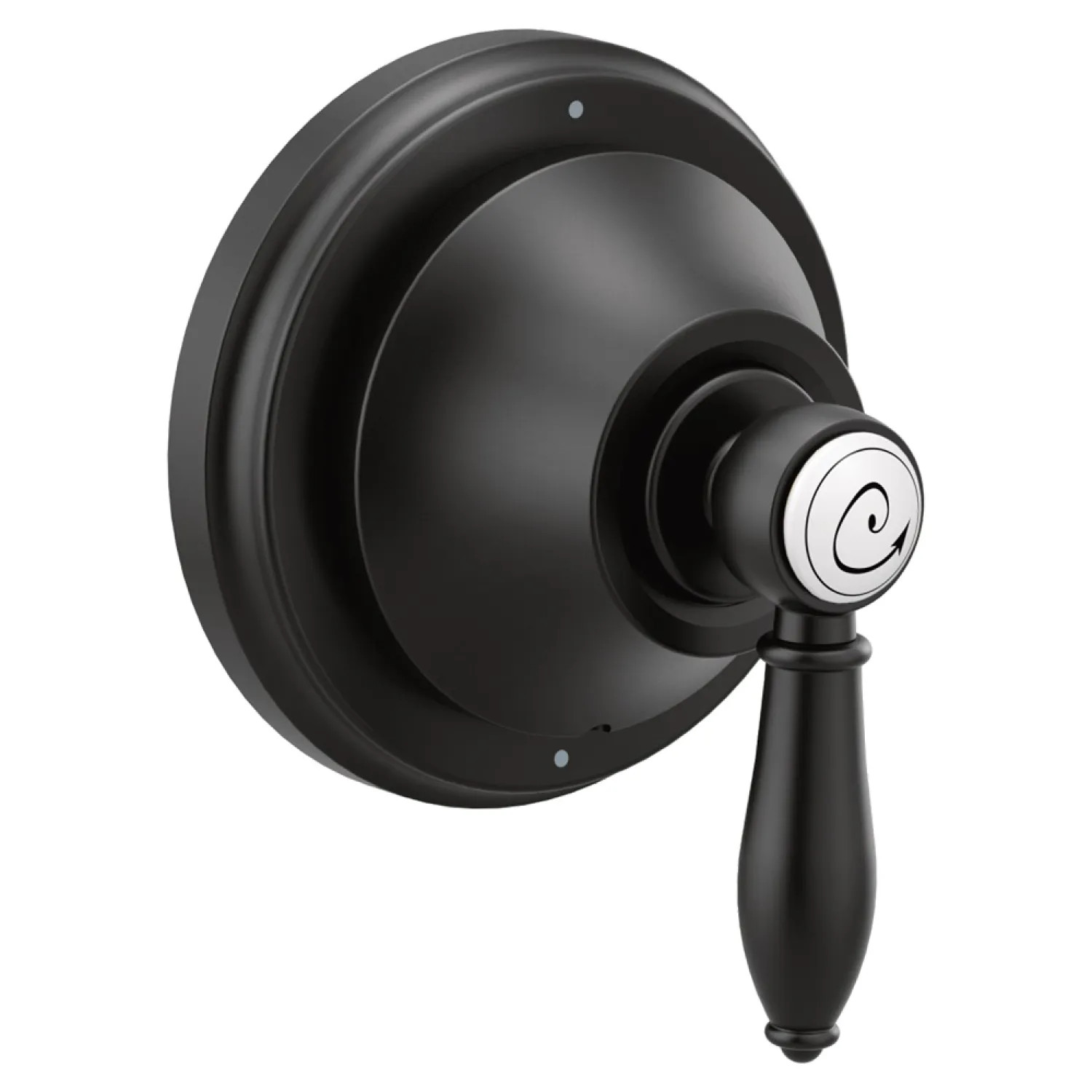 Moen TS32205BL Moen TS32205BL Weymouth Transfer Valve Trim, Matte Black