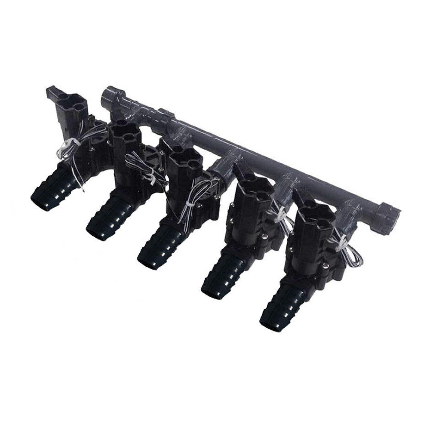 Commodity  5-Valve Manifold Setup with Flow Control - Rain Bird 1