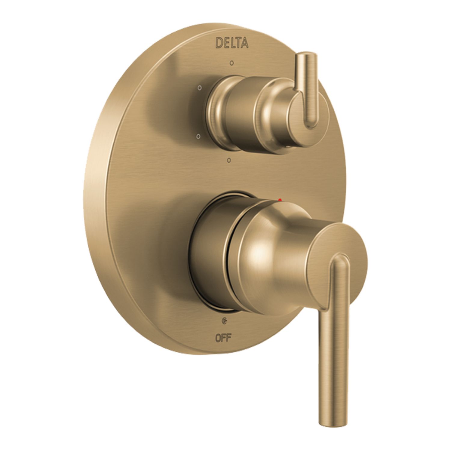 Delta Faucet Trinsic Duscharmatur Serie 14 – MultiChoice Ventil-Garnitur In Champagne Bronze, Made In USA