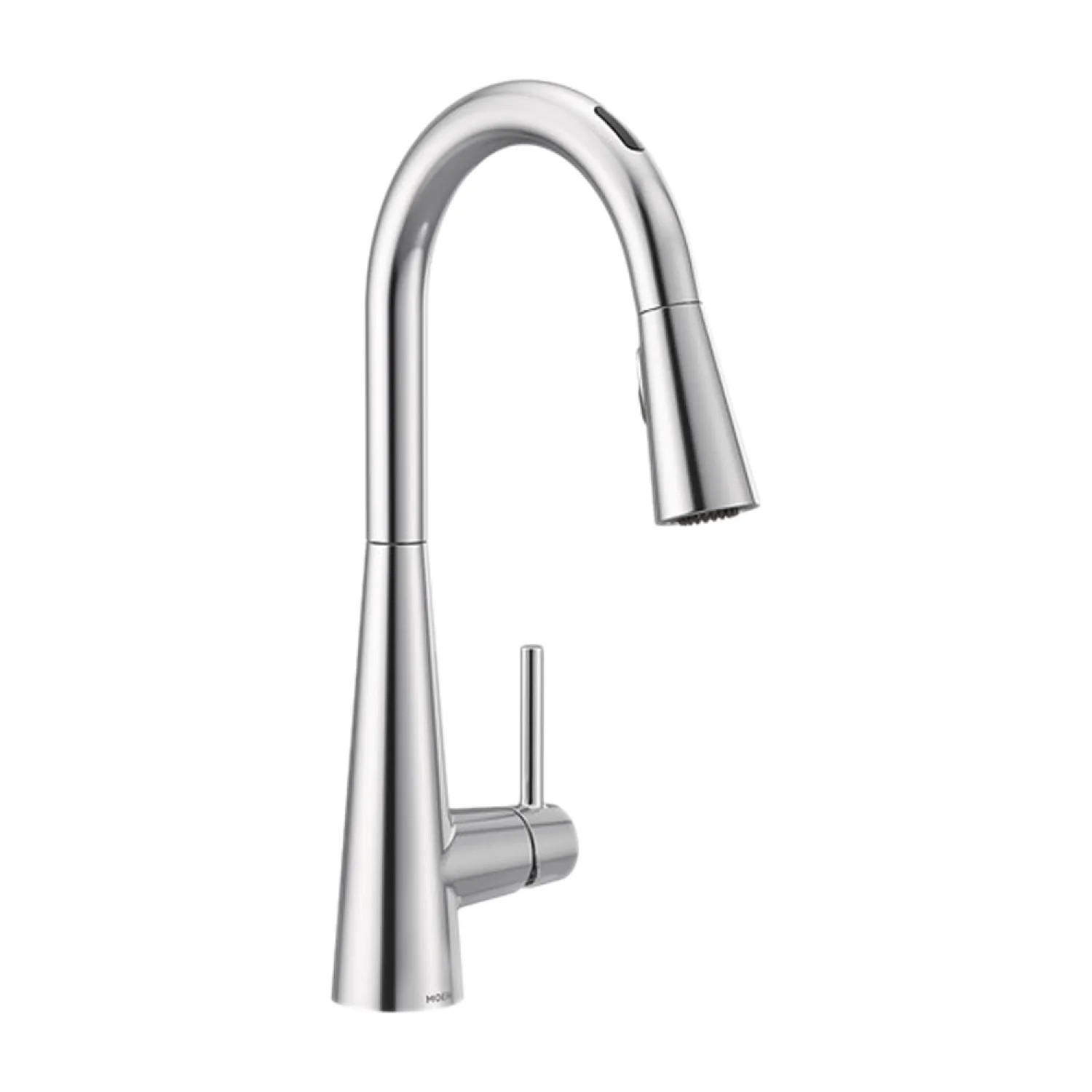 Moen 7864EVC Moen Sleek Smart Single Handle High Arc Pull-Down Kitchen Faucet, Chrome - 7864EVC 