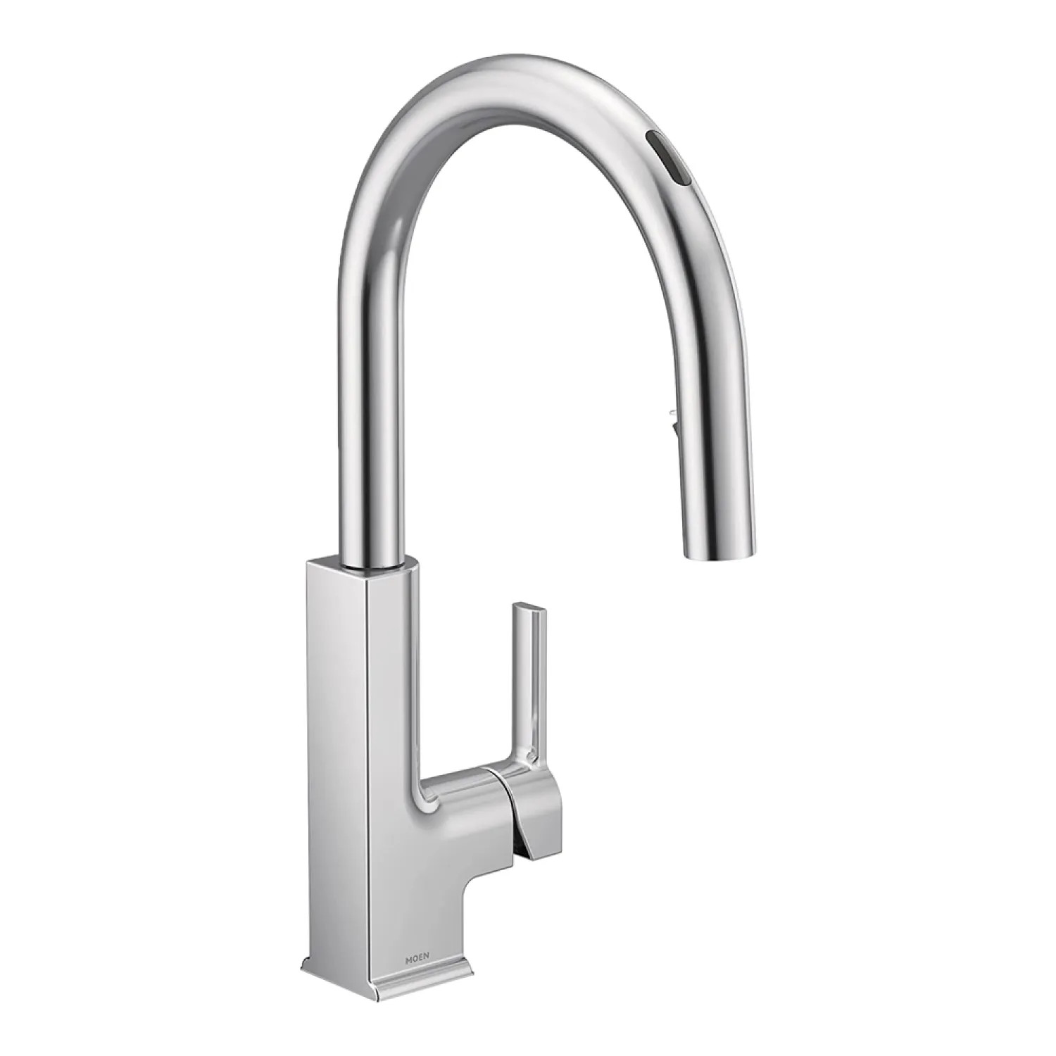 Moen S72308EVC Moen STO Smart Single Handle Pull-Down High Arc Kitchen Faucet, Chrome - S72308EVC 
