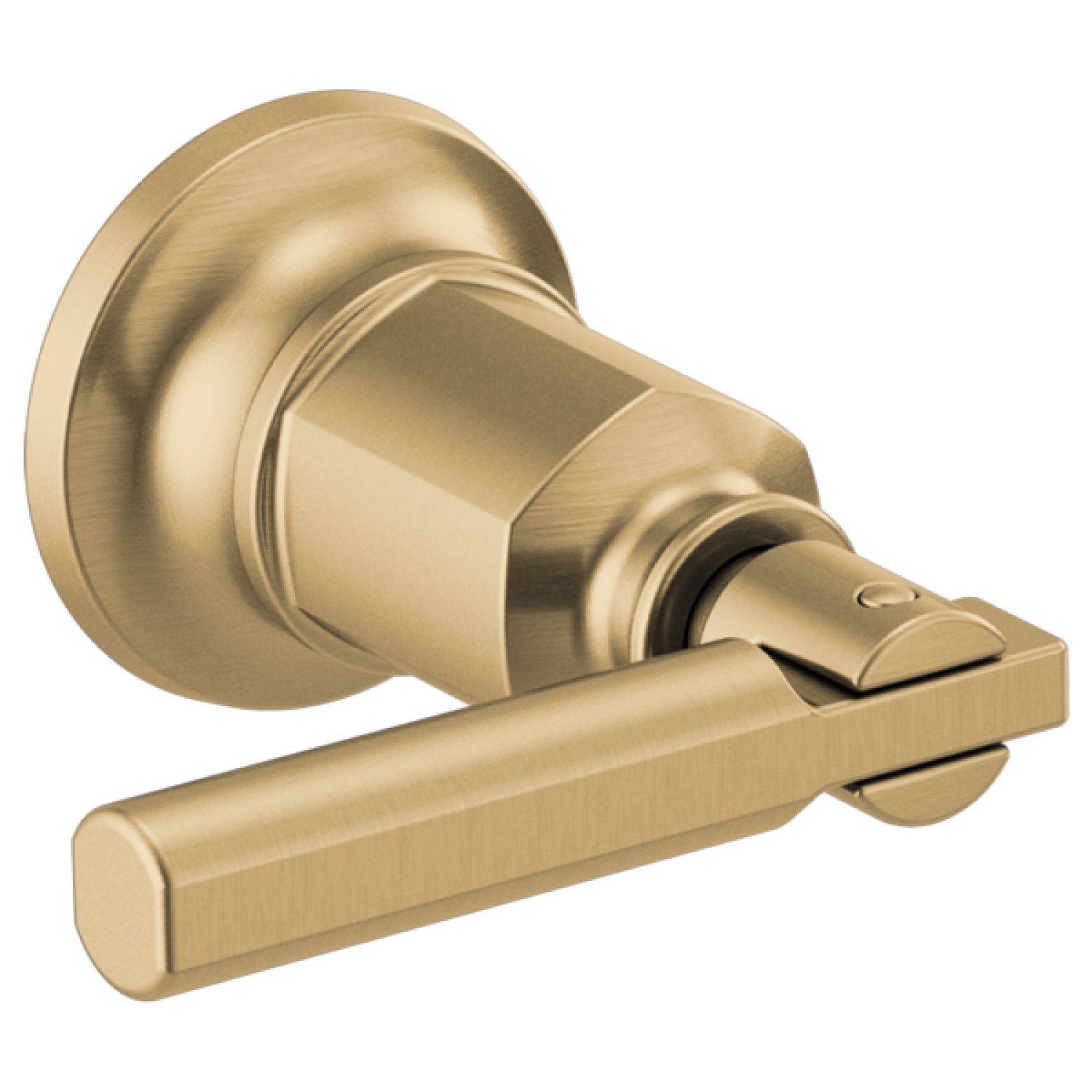 Brizo HL70476-GL Brizo Invari Two-Handle Wall-Mount Tub Filler Lever Handle Kit, Brilliance Luxe Gold - HL70476-GL