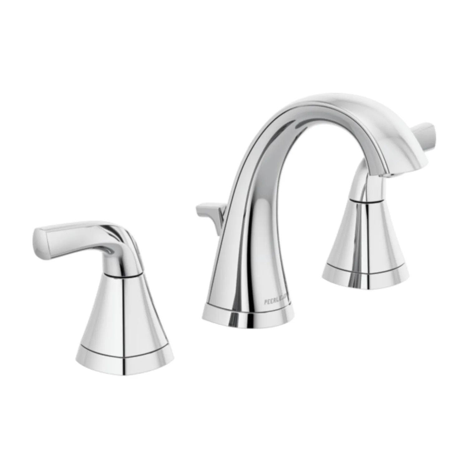 Peerless P3535LF Peerless Parkwood Widespread Bathroom Faucet with 50/50 Pop-Up Drain, Two-Handle, 1.0 GPM, Lever Handle, ADA, WaterSense, Chrome - P3535LF