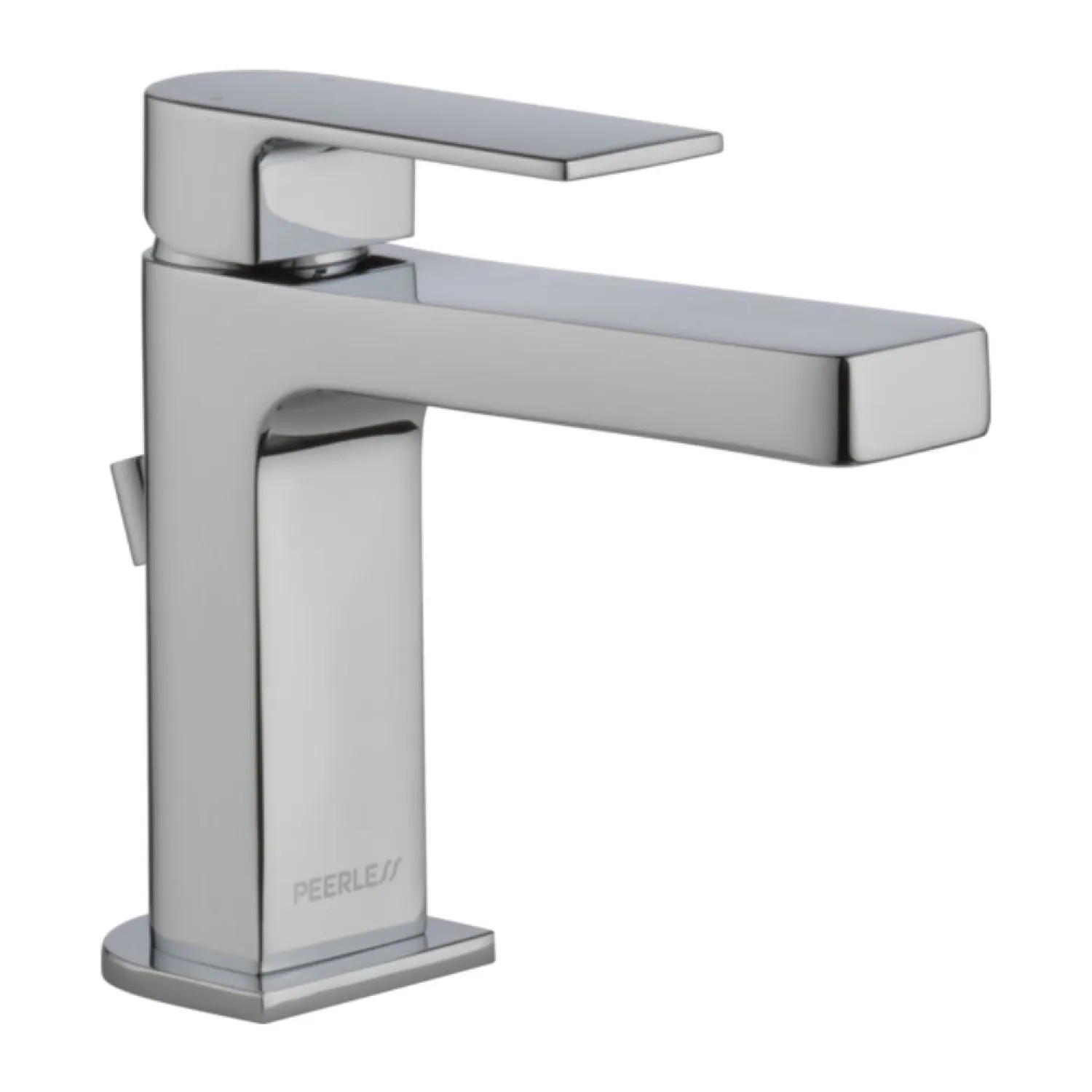 Peerless P1519LF-0.5 Peerless Xander Single-Hole Bathroom Faucet with 50/50 Pop-Up Drain, Single-Handle, 0.5 GPM, Lever Handle, ADA, WaterSense, Chrome - P1519LF-0.5