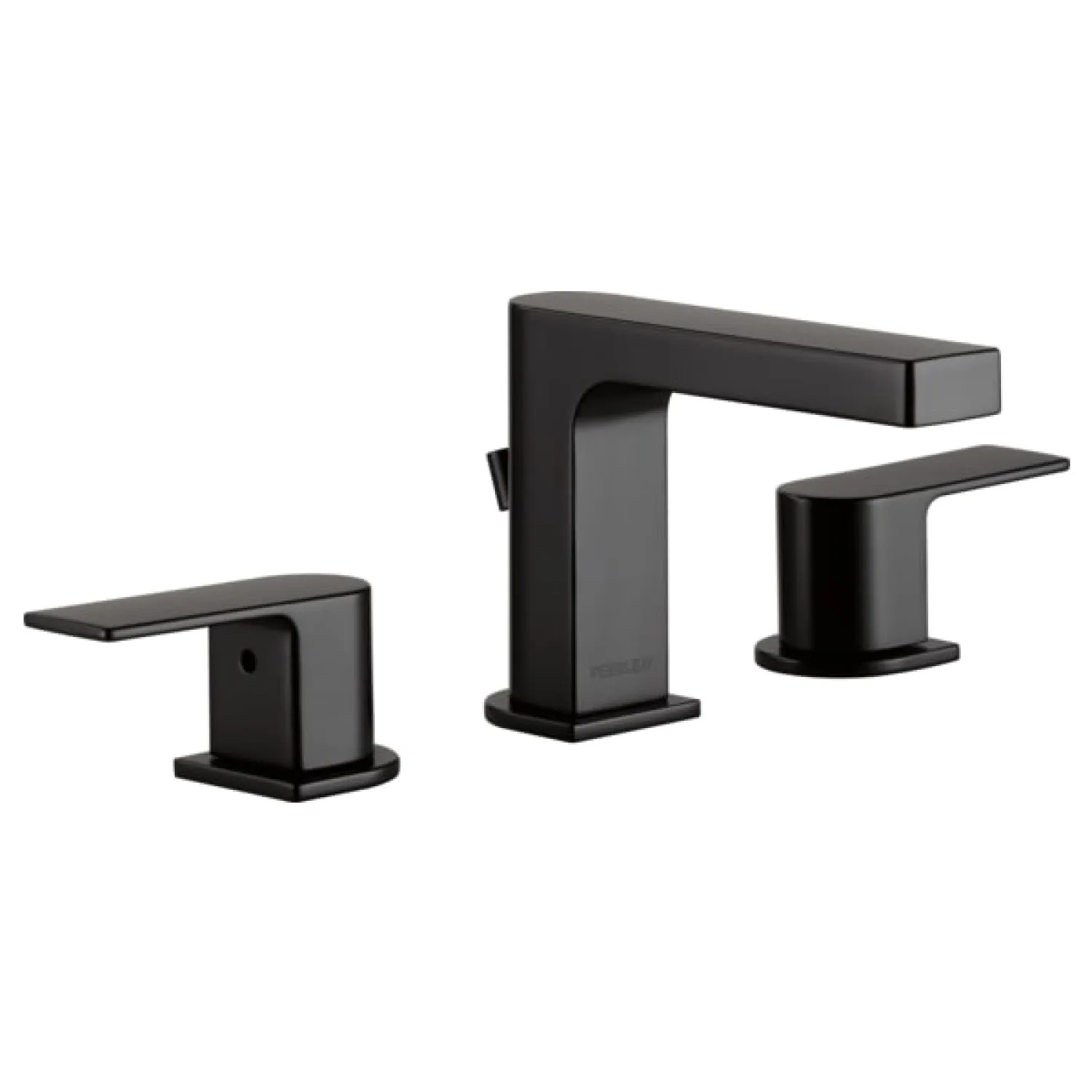 Peerless P3519LF-BL Peerless Xander Widespread Bathroom Faucet with 50/50 Pop-Up Drain, Two-Handle, 1.0 GPM, Lever Handle, WaterSense, Matte Black - P3519LF-BL