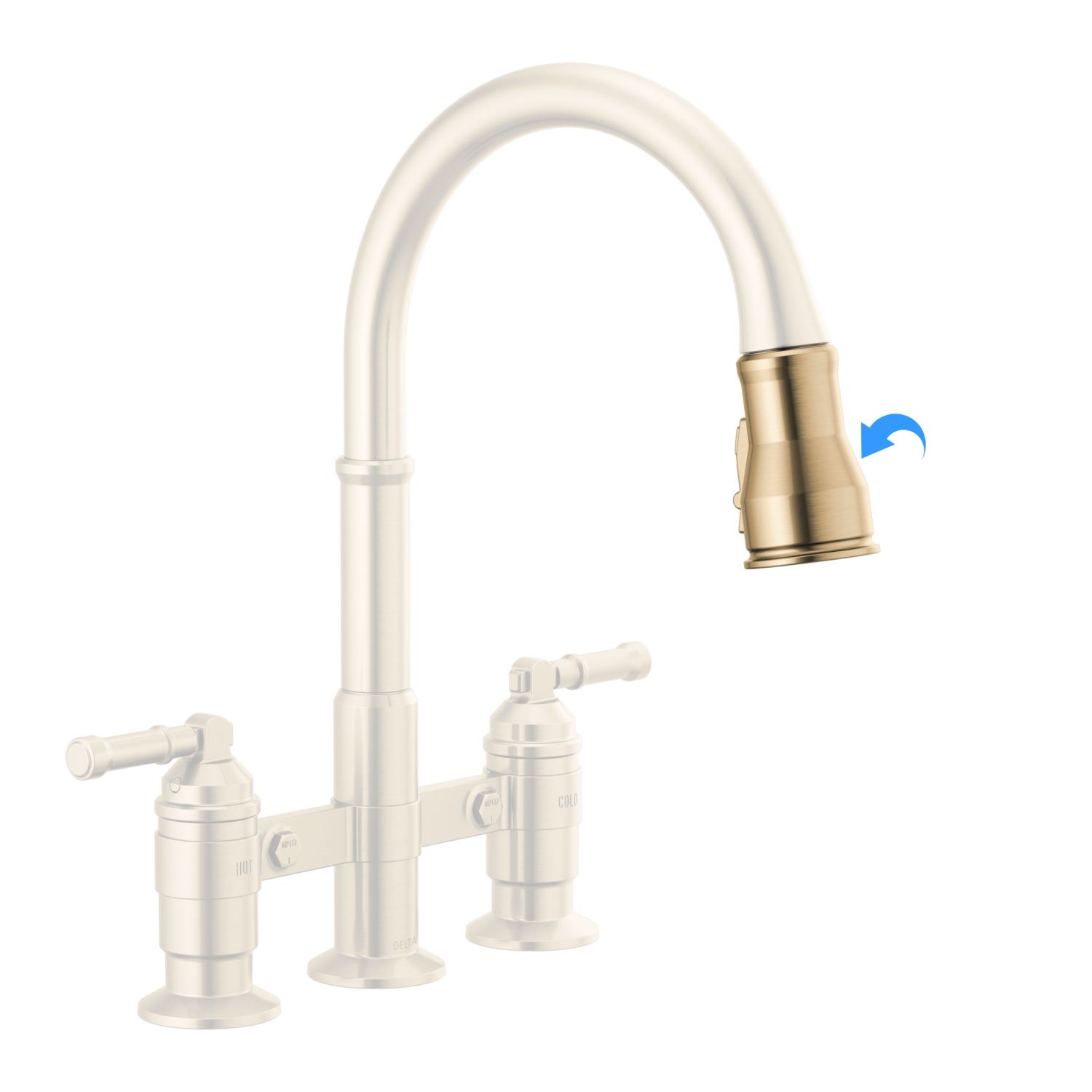 Delta RP100833CZ DELTA RP100833CZ SHIELD SPRAY WAND