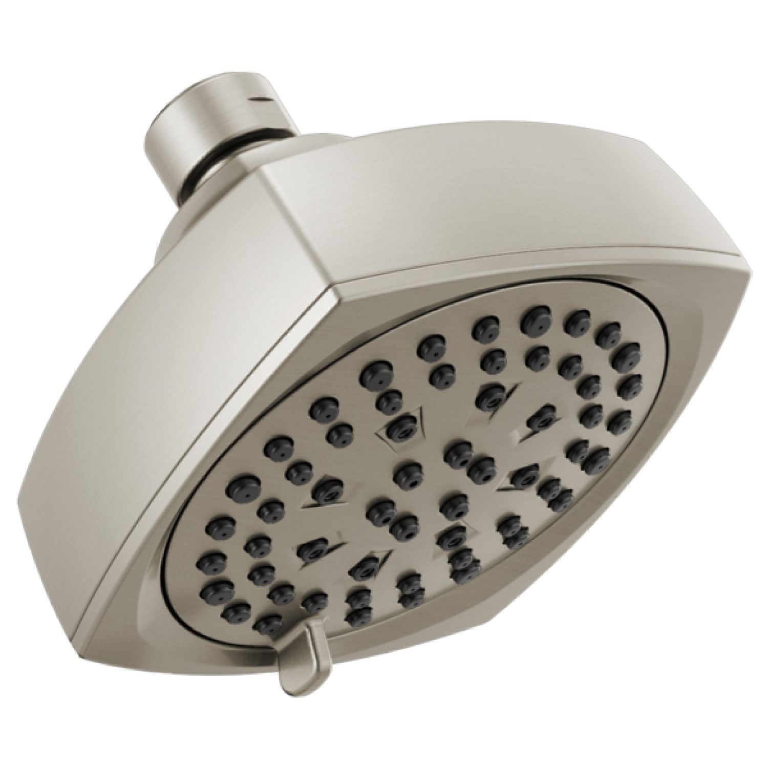 Peerless RP100987BN Peerless Parkwood Wall Mount Square Showerhead, 1.5 GPM, 80 PSI, WaterSense, Brushed Nickel - RP100987BN