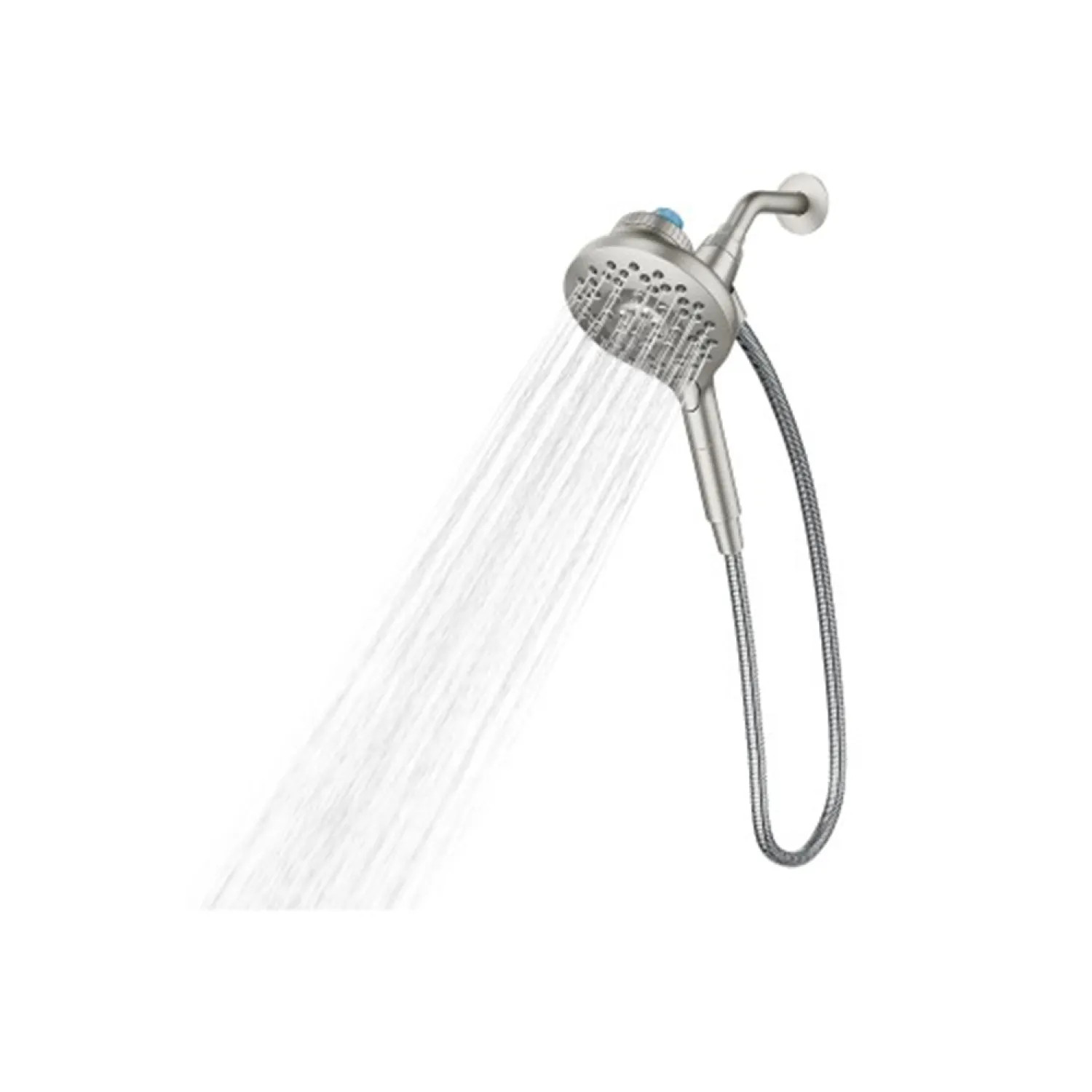 Moen 208H2SRN Moen 5-5/8in Aromatherapy Hand Shower, 6-Spray Function, Magnetix Docking System, Spot Resist, Eco-Performance, 1.75 GPM, Brushed Nickel - 208H2SRN
