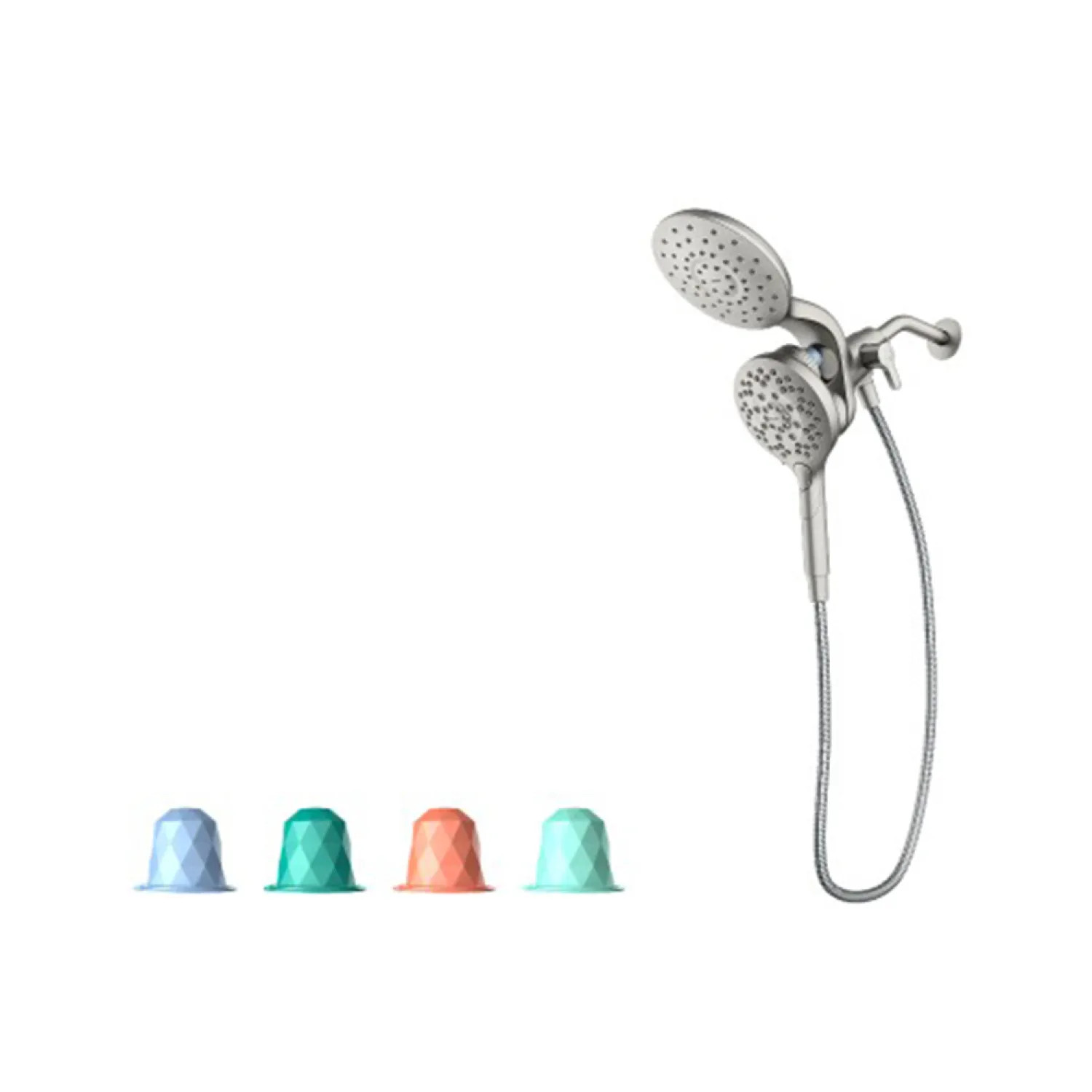 Moen IN208C2SRN Moen Aromatherapy Combination Rainshower and Handshower with INLY Shower Capsules, 6-Spray Function, Magnetix Docking System, Spot Resist, 1.75 GPM, Brushed Nickel - IN208C2SRN