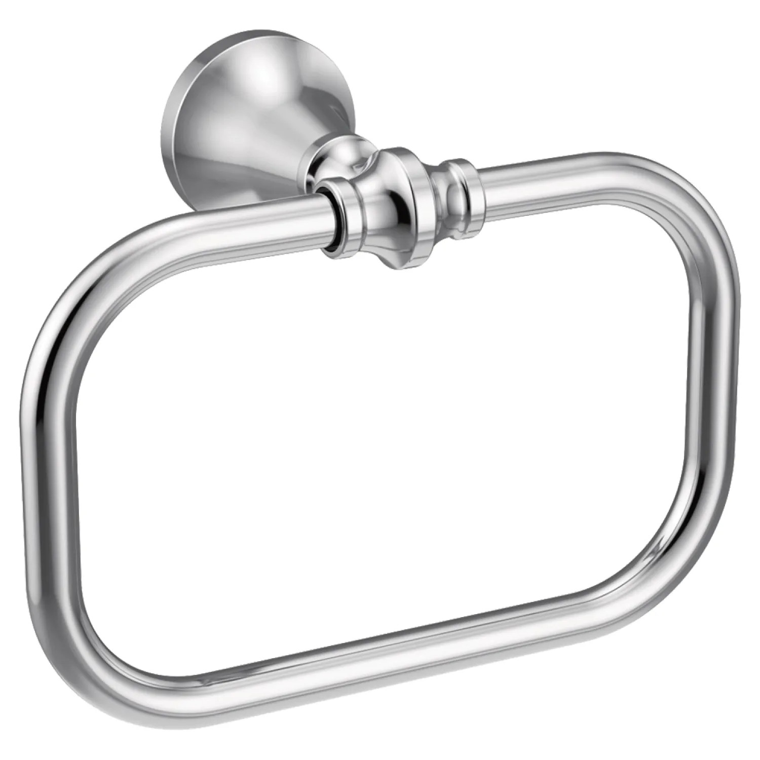 Moen YB0586CH Moen CSI Colinet Wall Mounted Towel Ring, Zinc Constructed, Chrome - YB0586CH