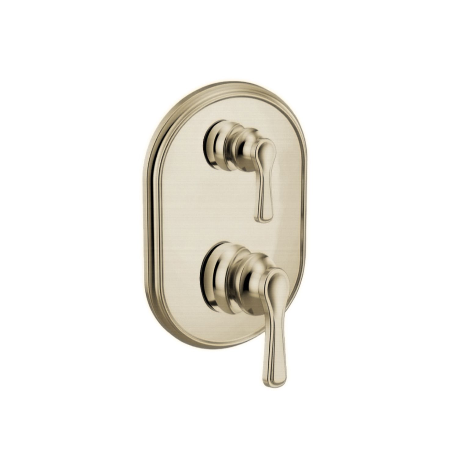 Moen UTS9211BN Moen Colinet M-CORE 3-Series Valve Trim w/ Transfer, Lever Handles, Brushed Nickel - UTS9211BN