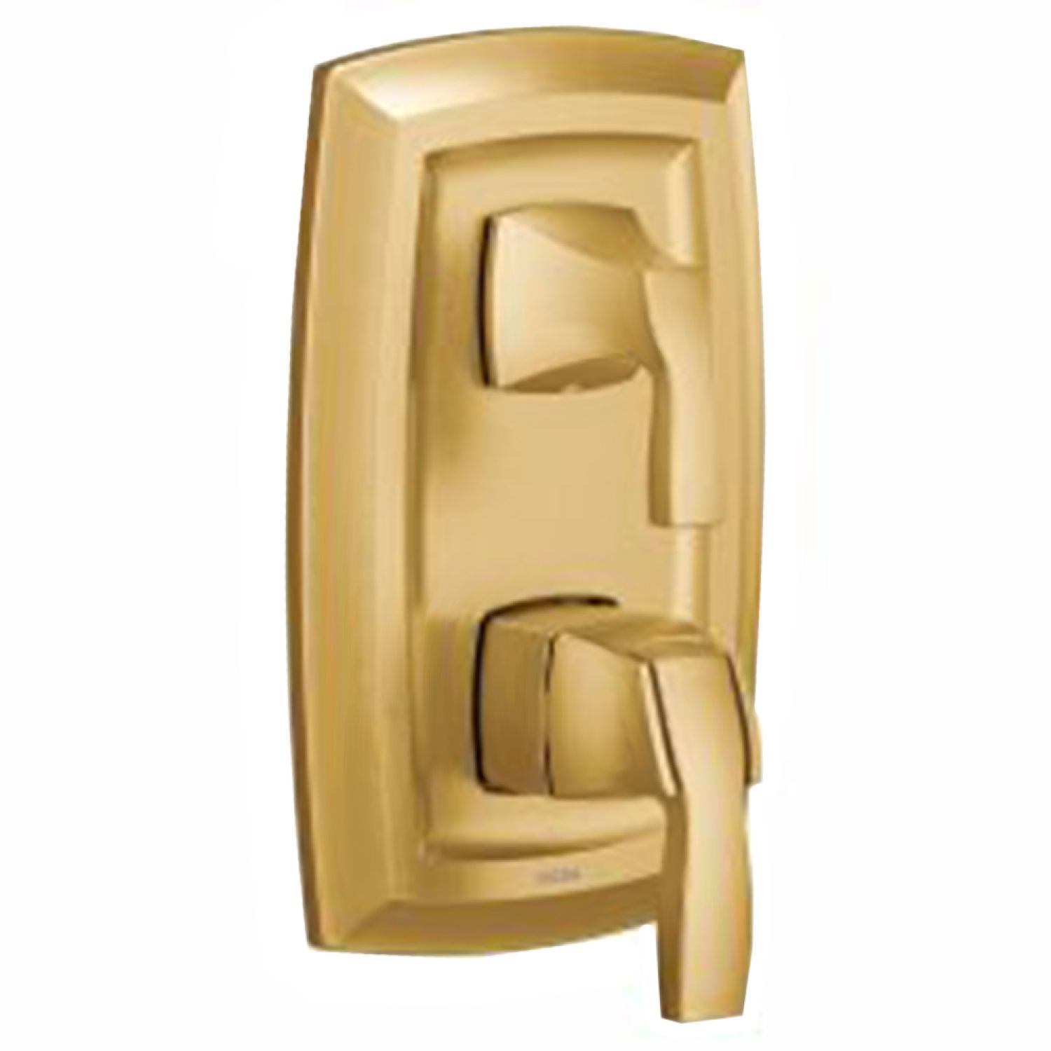 Moen UT3611BG Moen Voss M-CORE 3-Series Valve Trim w/ Transfer, Lever Handles, Brushed Gold - UT3611BG