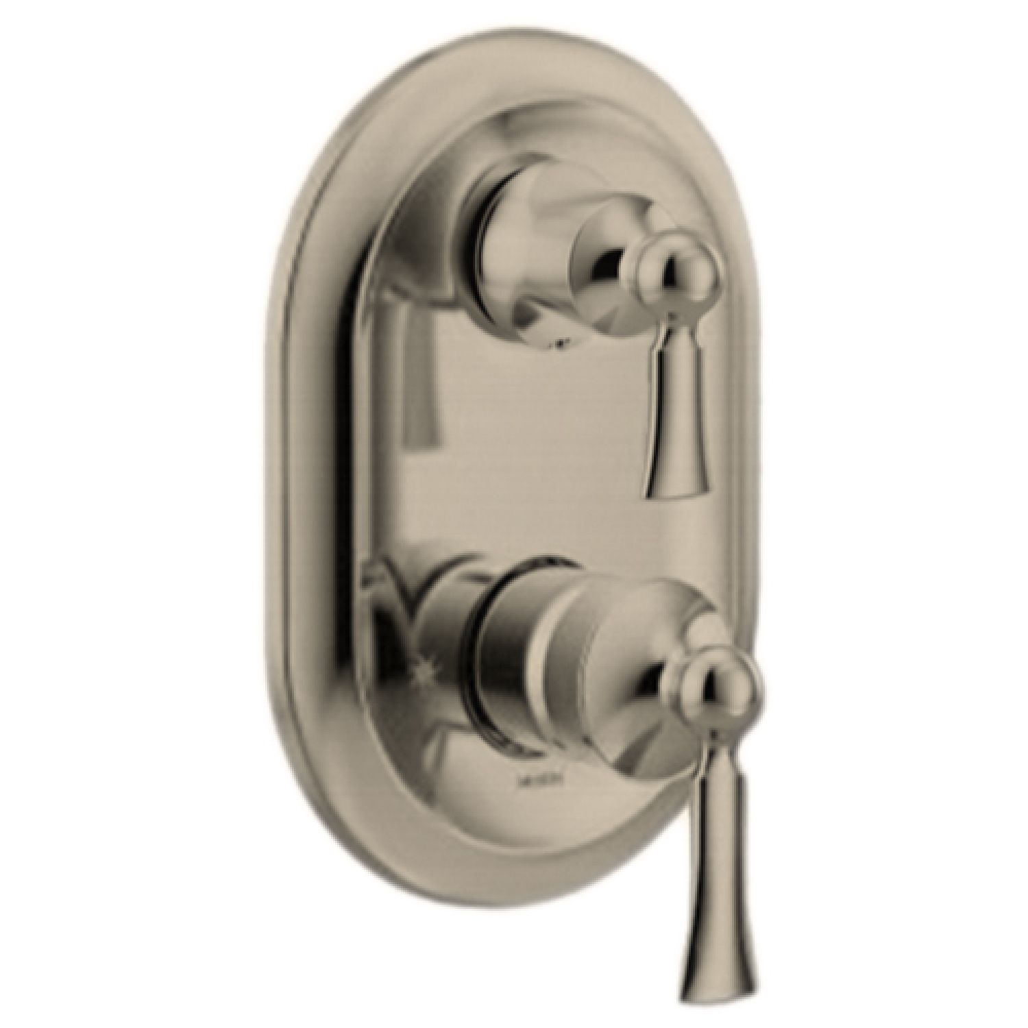 Moen UT5500BN Moen Wynford M-CORE 3-Series Valve Trim w/ Transfer, Lever Handles, Brushed Nickel - UT5500BN