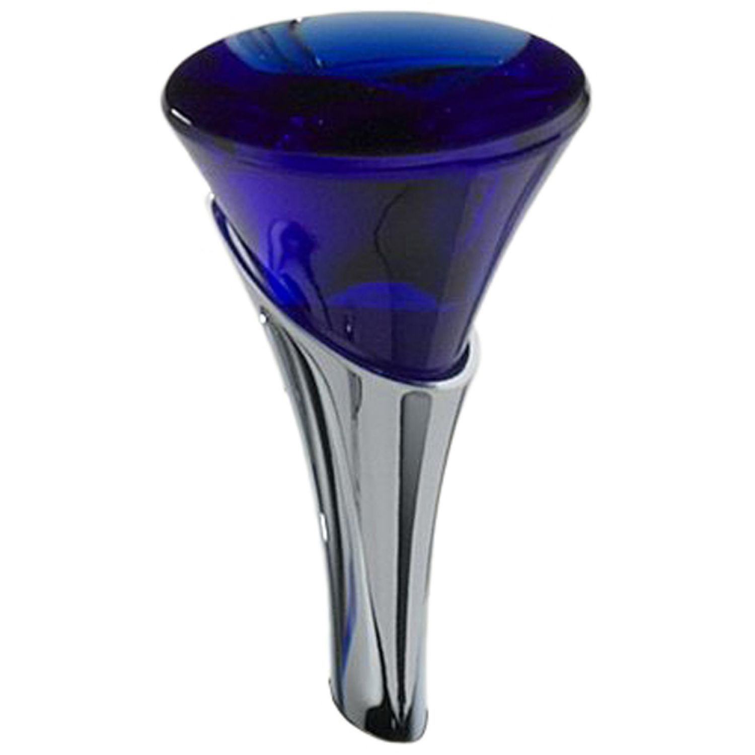 Brizo RP48903PC Brizo RP48903PC RSVP Polished Chrome Widespread Blue Glass Finial