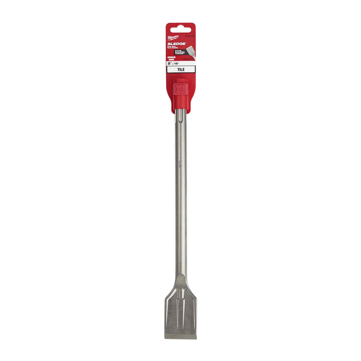 Milwaukee 48-62-4258 Milwaukee SDS-MAX SLEDGE 2in Tile Chisel with Angled Head for SDS MAX Rotary Hammers - 48-62-4258