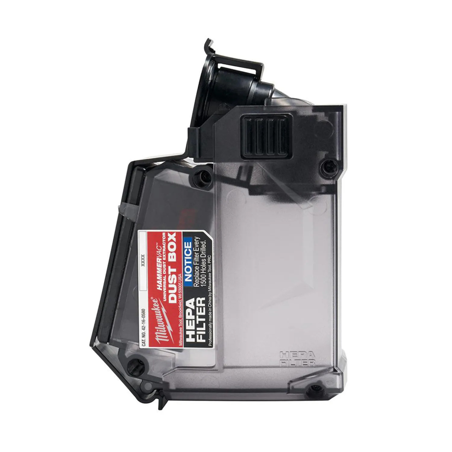 Milwaukee 49-90-2343 Milwaukee M12 HAMMERVAC Universal Dust Extractor Dust Box, Filter, and Lid - 49-90-2343 