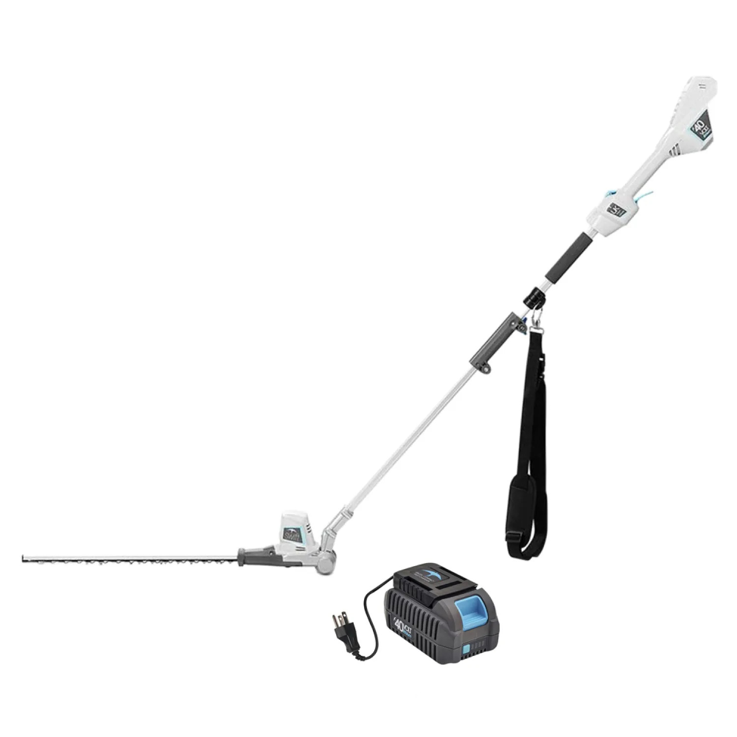 Swift EB918D2 Swift Cordless 40V Pole Hedge Trimmer with Battery and Charger - EB918D2