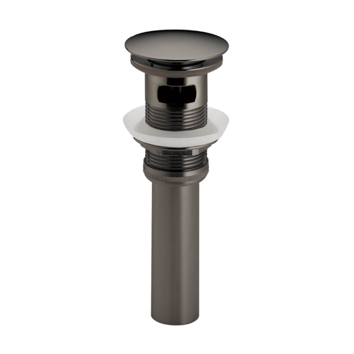 Brizo RP72414BNX Brizo RP72414BNX Push Button Pop-Up With Overflow, Brilliance Black Onyx