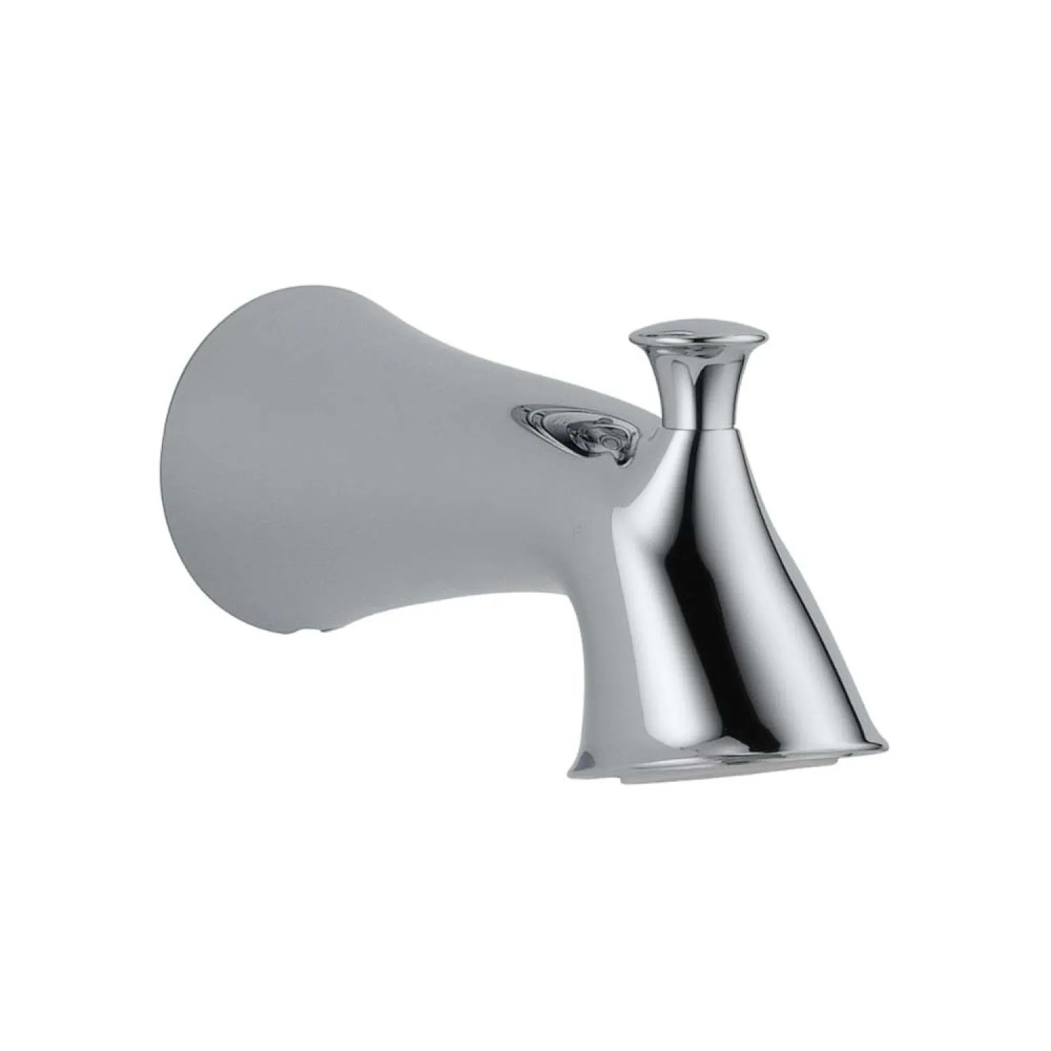 Delta RP51303BL Delta Esato Pull-Up Diverter Tub Spout, Wall-Mount Single-Hole Installation, Matte Black - RP51303BL