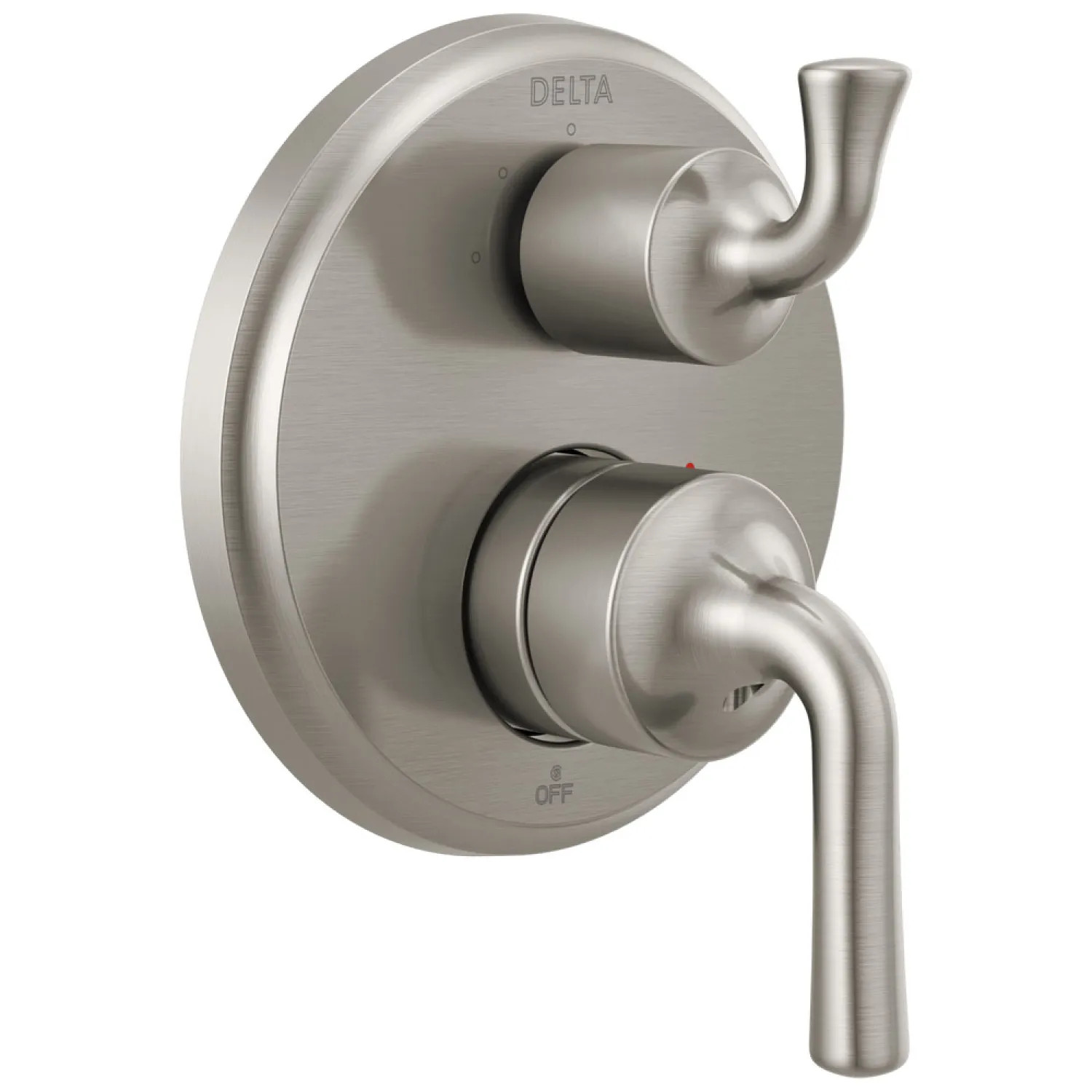 Delta T24833-SS Delta Kayra Monitor 14 Series Valve Trim w/ 3-Function Diverter, Lever Handles, Stainless - T24833-SS