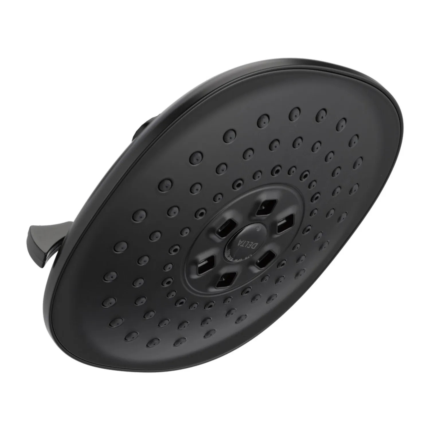 Delta 52686-BL Delta H2OKinetic 3-Setting Raincan Shower Head, 1.75 GPM, Matte Black - 52686-BL