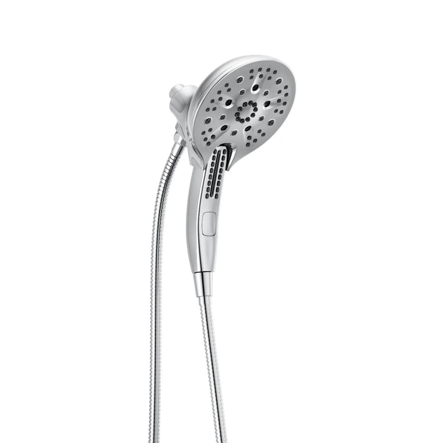 Delta 58620-25-PK Delta In2ition H2Okinetic Three-Setting Touch-Clean Two-In-One Shower Head with Hand Shower, Magnatite Docking, 2.5 GPM, Chrome - 58620-25-PK