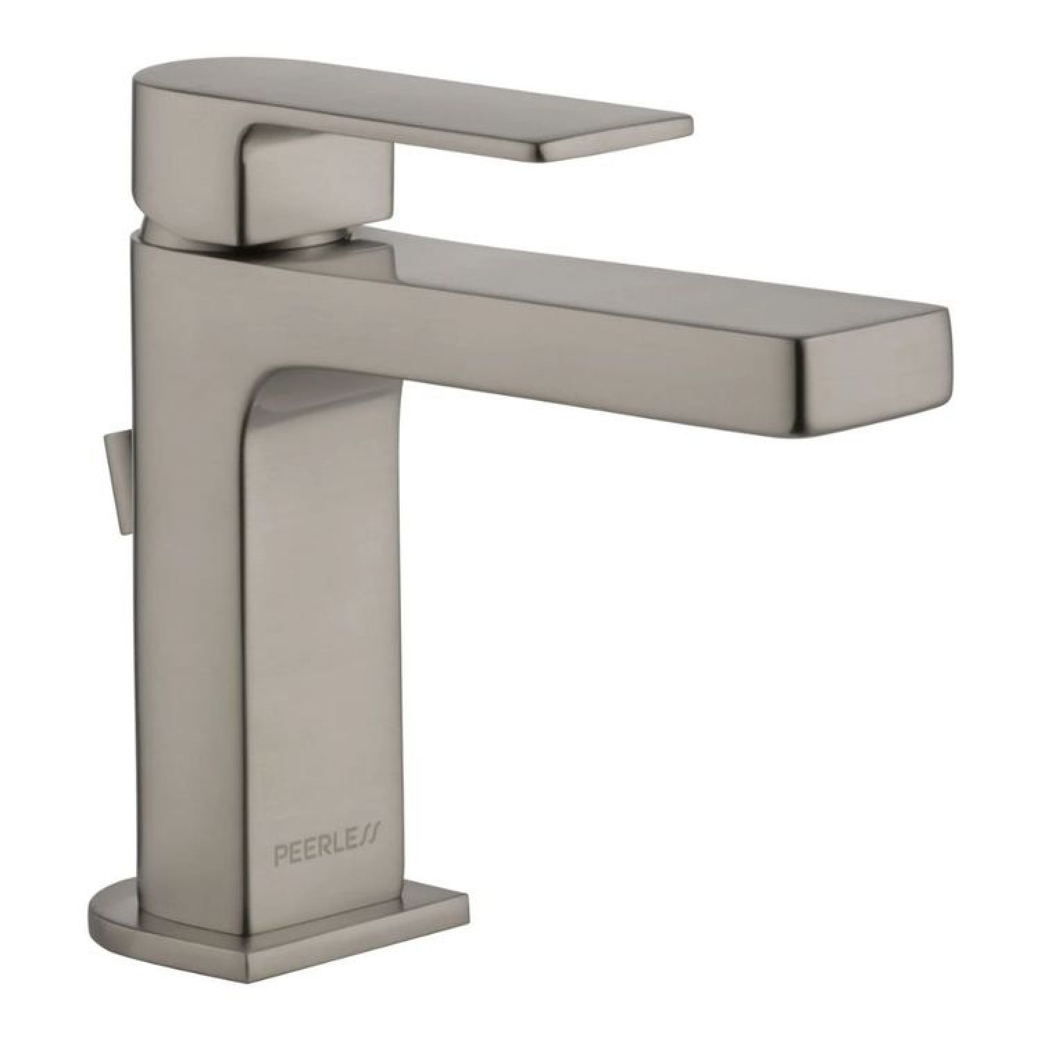 Peerless P1519LF-BN-M Peerless Xander Single-Hole Bathroom Faucet with Metal Pop-Up Drain, Single-Handle, 1.0 GPM, Lever Handle, ADA, WaterSense, Brushed Nickel - P1519LF-BN-M