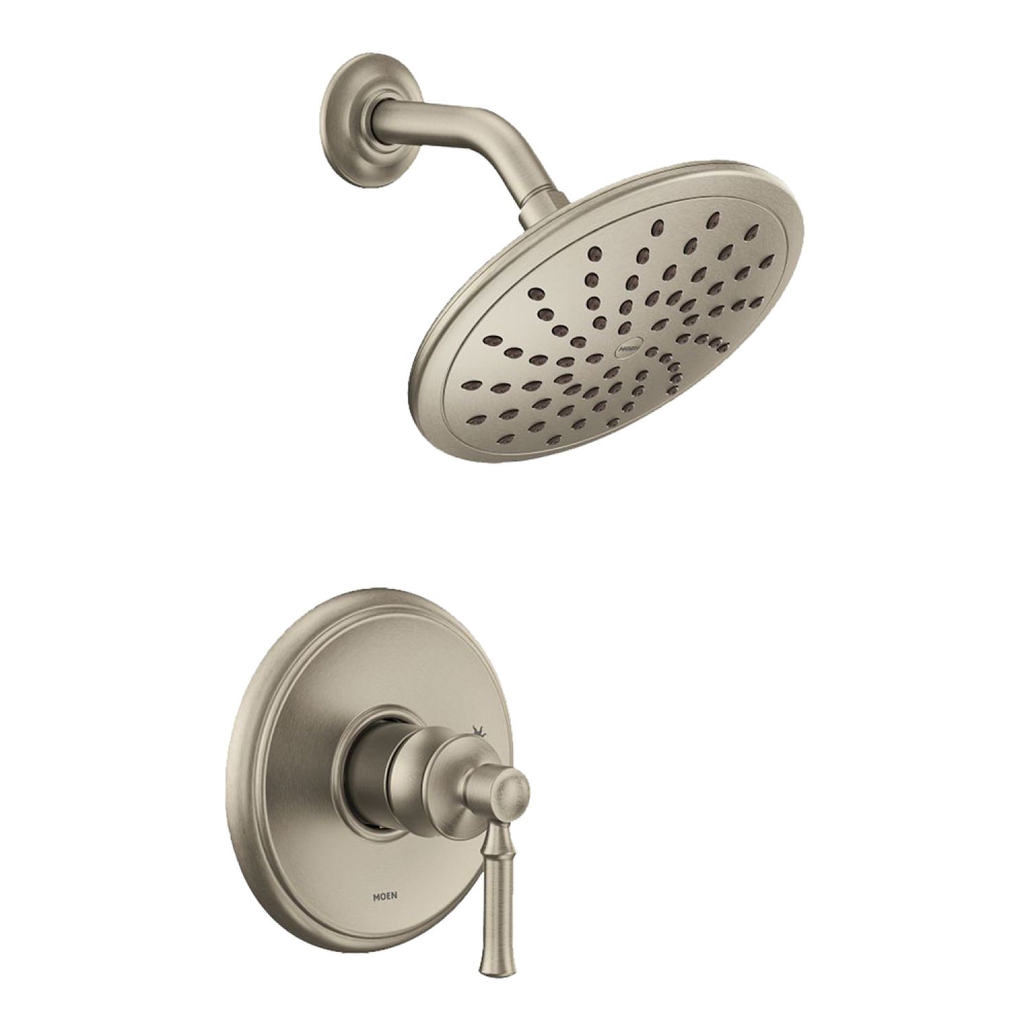 Moen UT2282EPBN Moen Dartmoor M-Core 2-Series Single-Handle Shower Faucet with 8