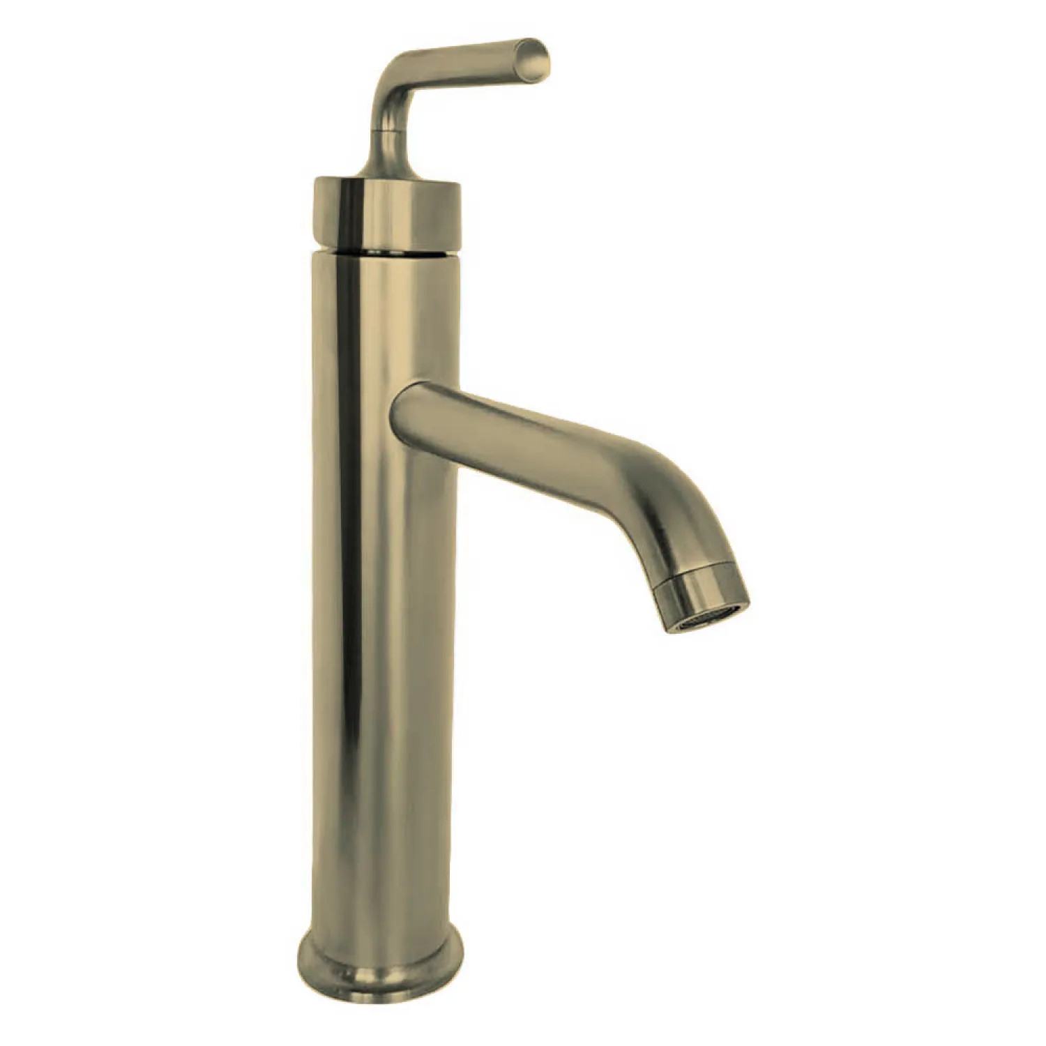 Kohler 14404-4A-2MB KOHLER K-14404-4A-2MB Purist Tall Single-Handle Bathroom Sink Faucet w/ Lever Handle, 1.2 gpm, Brushed Brass