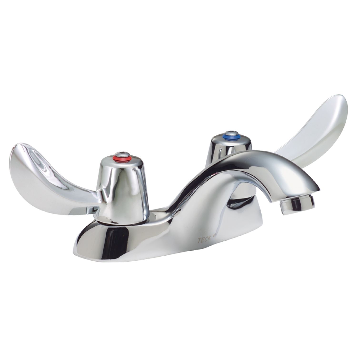 Delta 21C132 Delta 21C132 Tech 2-Handle Cast Centerset Lavatory Faucet, Hooded Blade, No Pop-Up Hole, VR Aerator, Chrome