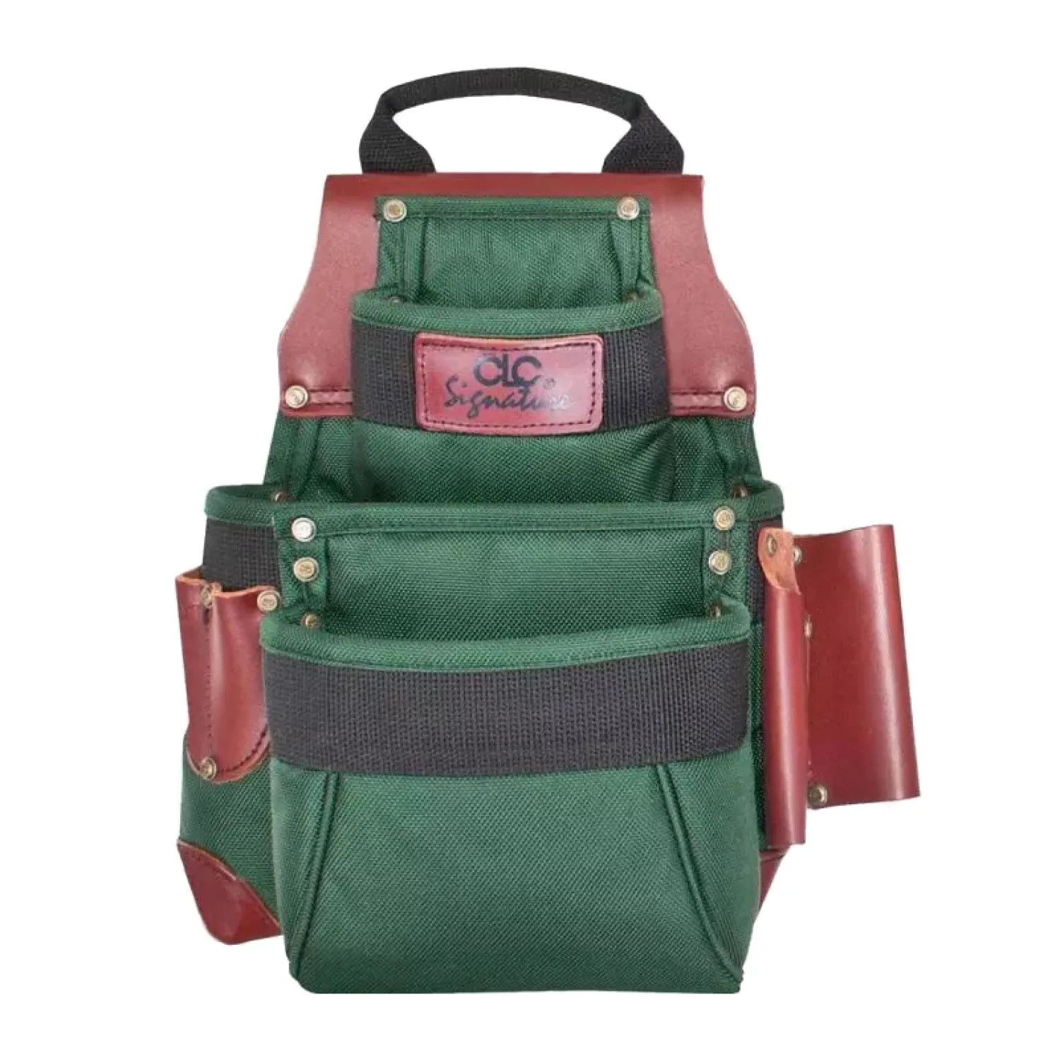 51685 Custom LeatherCraft 7-Pocket Nylon Nail And Tool Bag - 51685