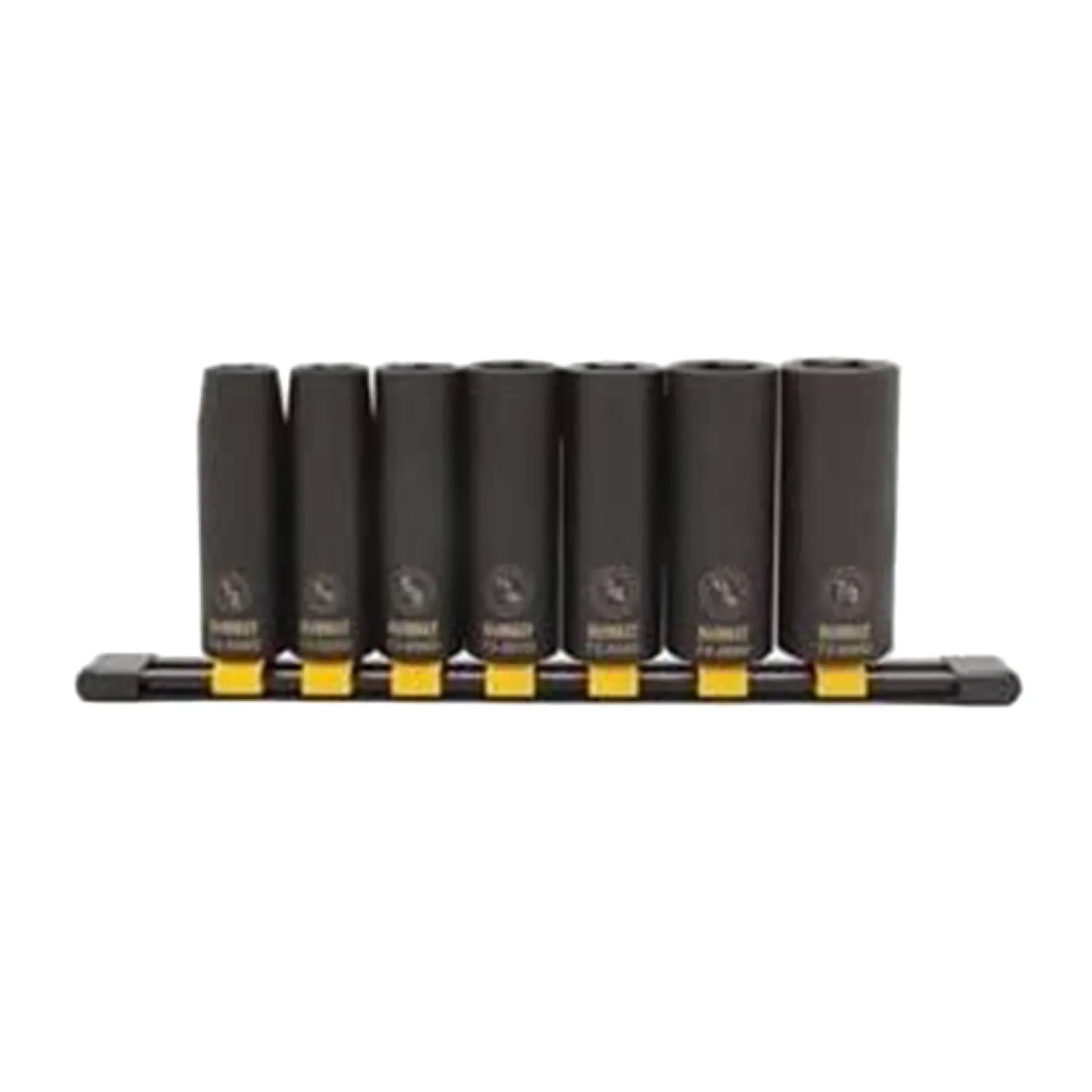  DWMT74448OSP DEWALT 7-Pieces, SAE, Deep Impact Socket Set - DWMT74448OSP 