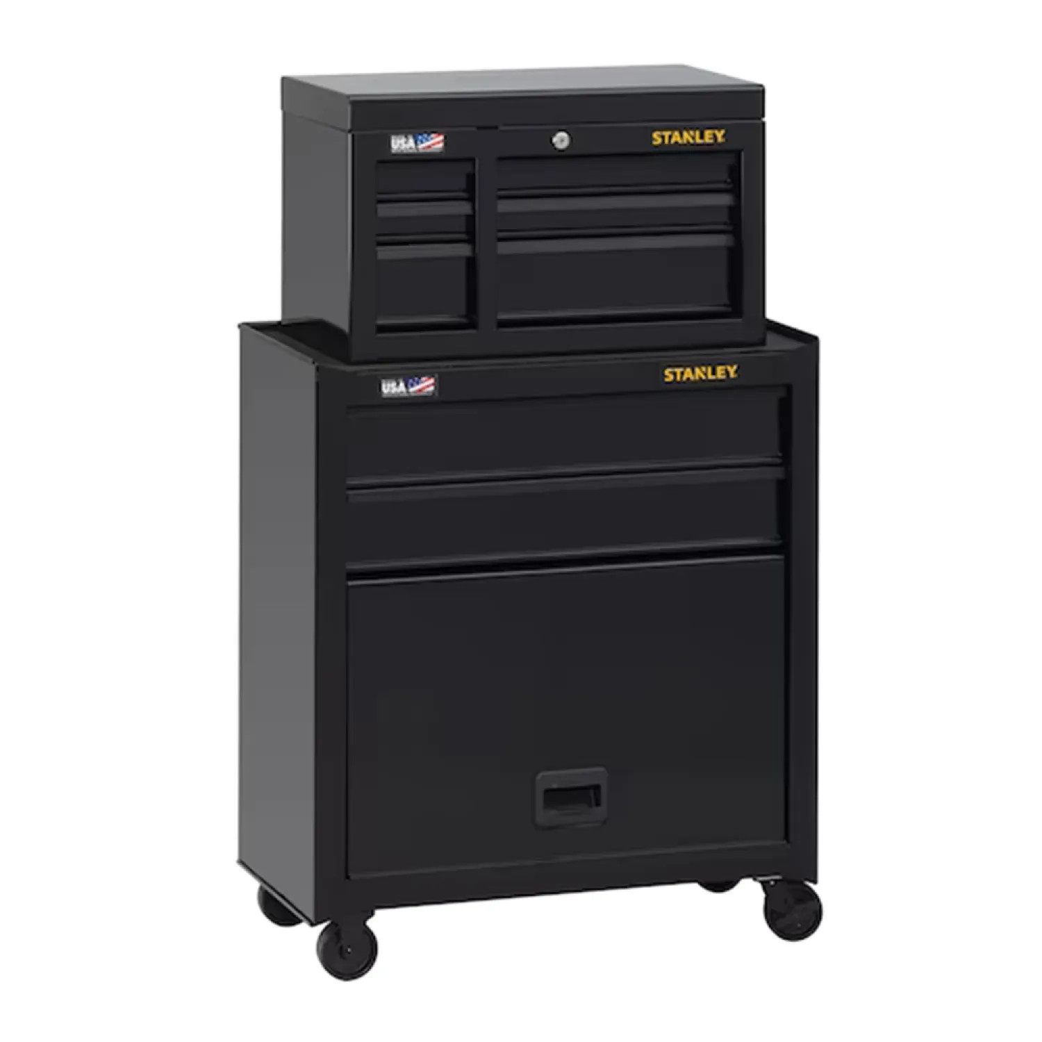  STST22656BK STANLEY 100 Series 26in 5-Drawer Tool Chest and Cabinet - STST22656BK
