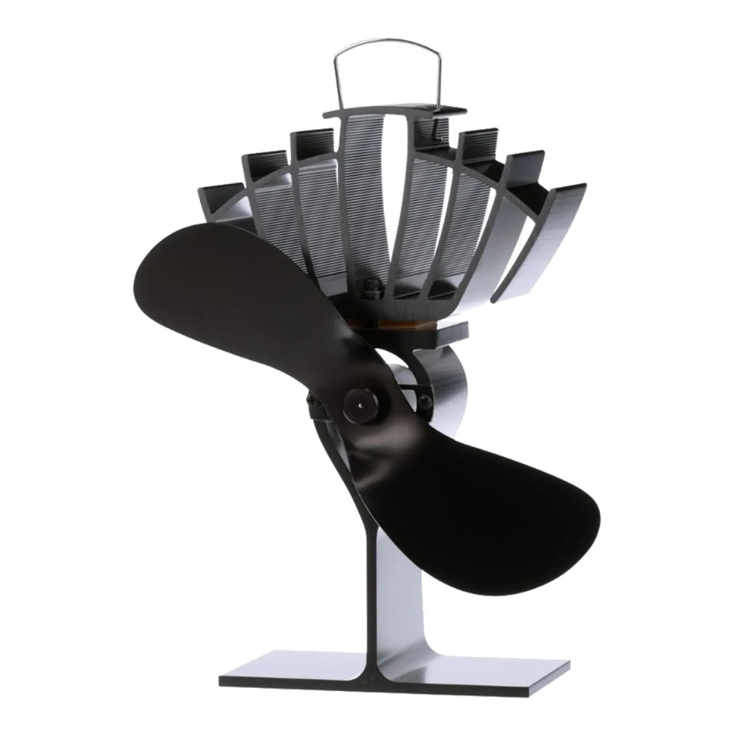 810CAXBX Caframo Ecofan UltrAir 125 CFM Heat-Powered Stove Fan, Black - 810CAXBX