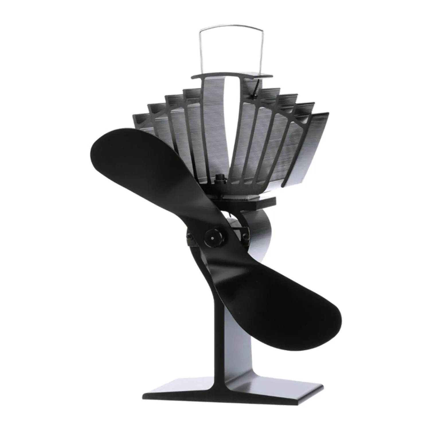  812AMXBX Caframo 812AMXBX Ecofan AirMax 175 CFM Heat-Powered Stove Fan, Black