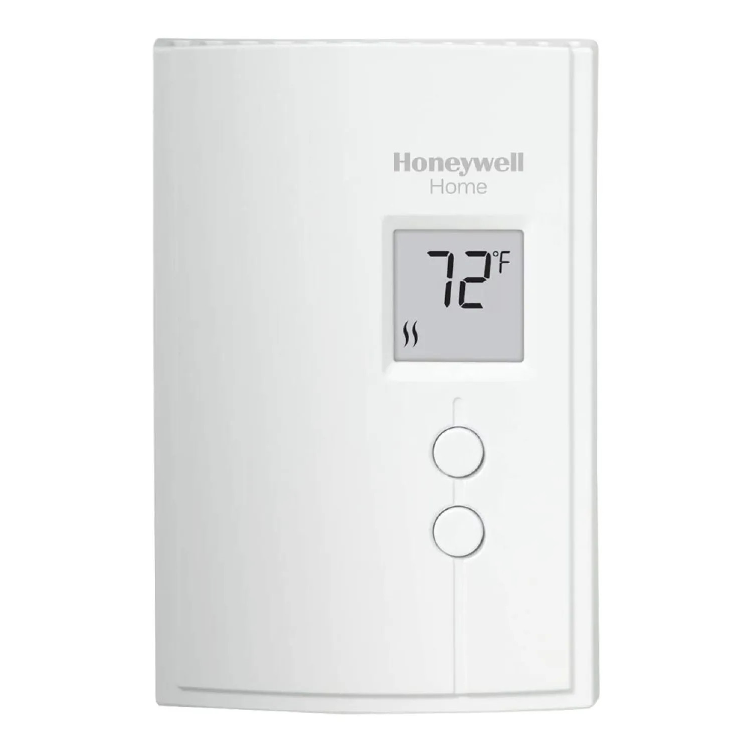  RLV3120A1005/E1 Honeywell 120/240 Volts Digital Non-programmable Silent Technology Eliminating Cicking Noise Thermostat, White - RLV3120A1005/E1